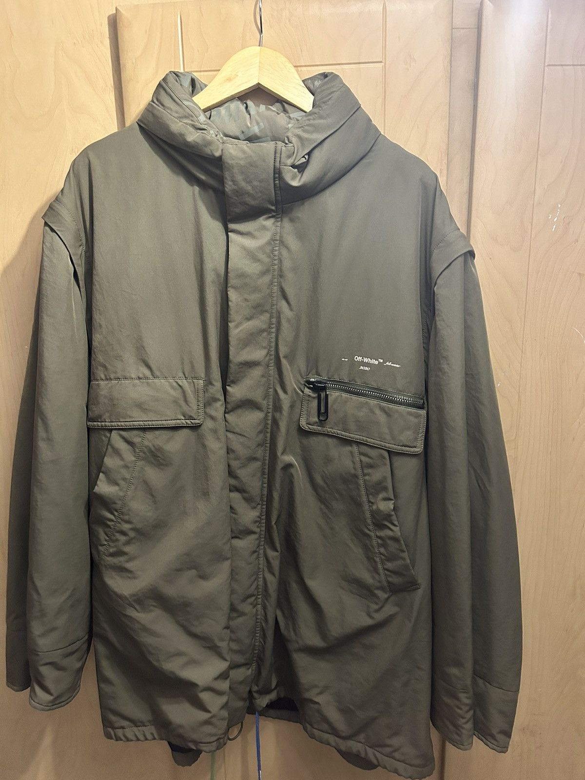 OffWhite c/o Virgil Abloh FW2020 oversized parka