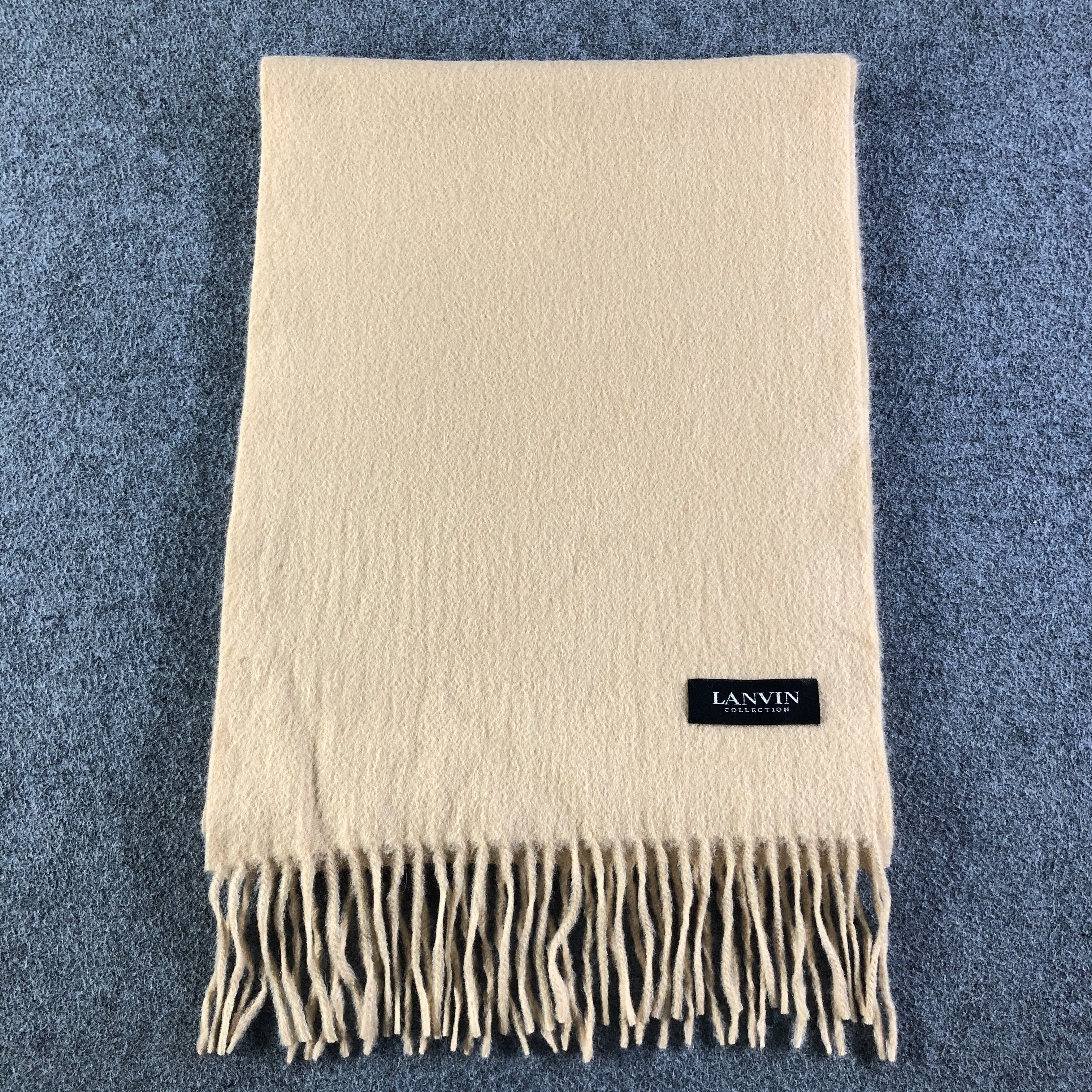 Lanvin Lanvin Cashmere Scarf / Muffler / Neckwear Size ONE SIZE - 5 Thumbnail