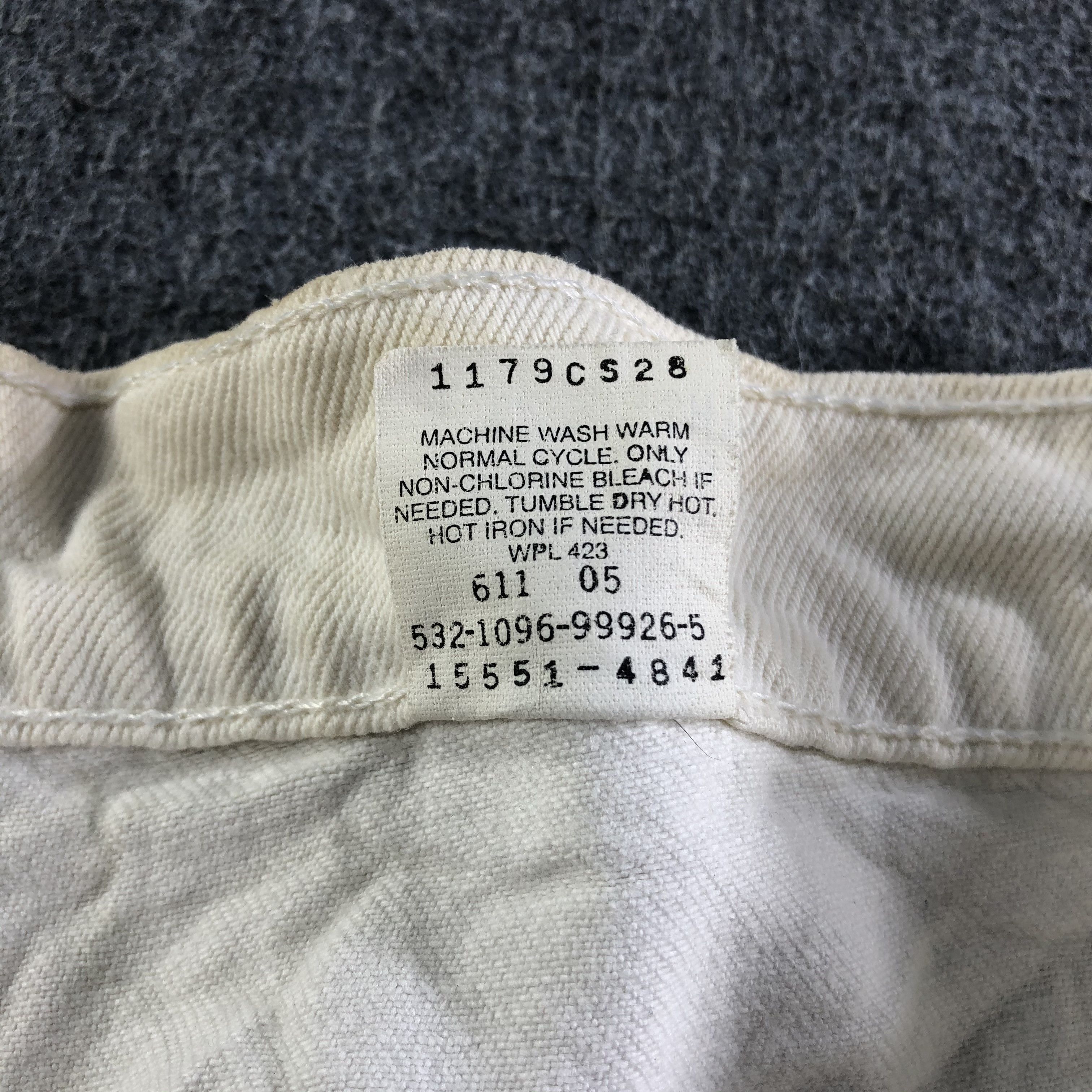 Levi's 90s Vintage Light Wash Levis 551 Jeans-J4210 Size US 30 / EU 46 - 10 Thumbnail