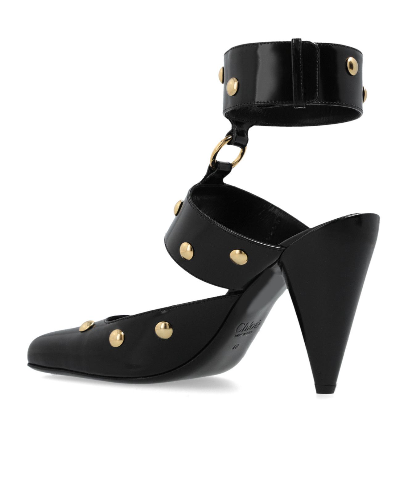 Chloe o1s22i1n0425 Jade Décoletté Shoes in Black Size US 6 / IT 36 - 2 Thumbnail