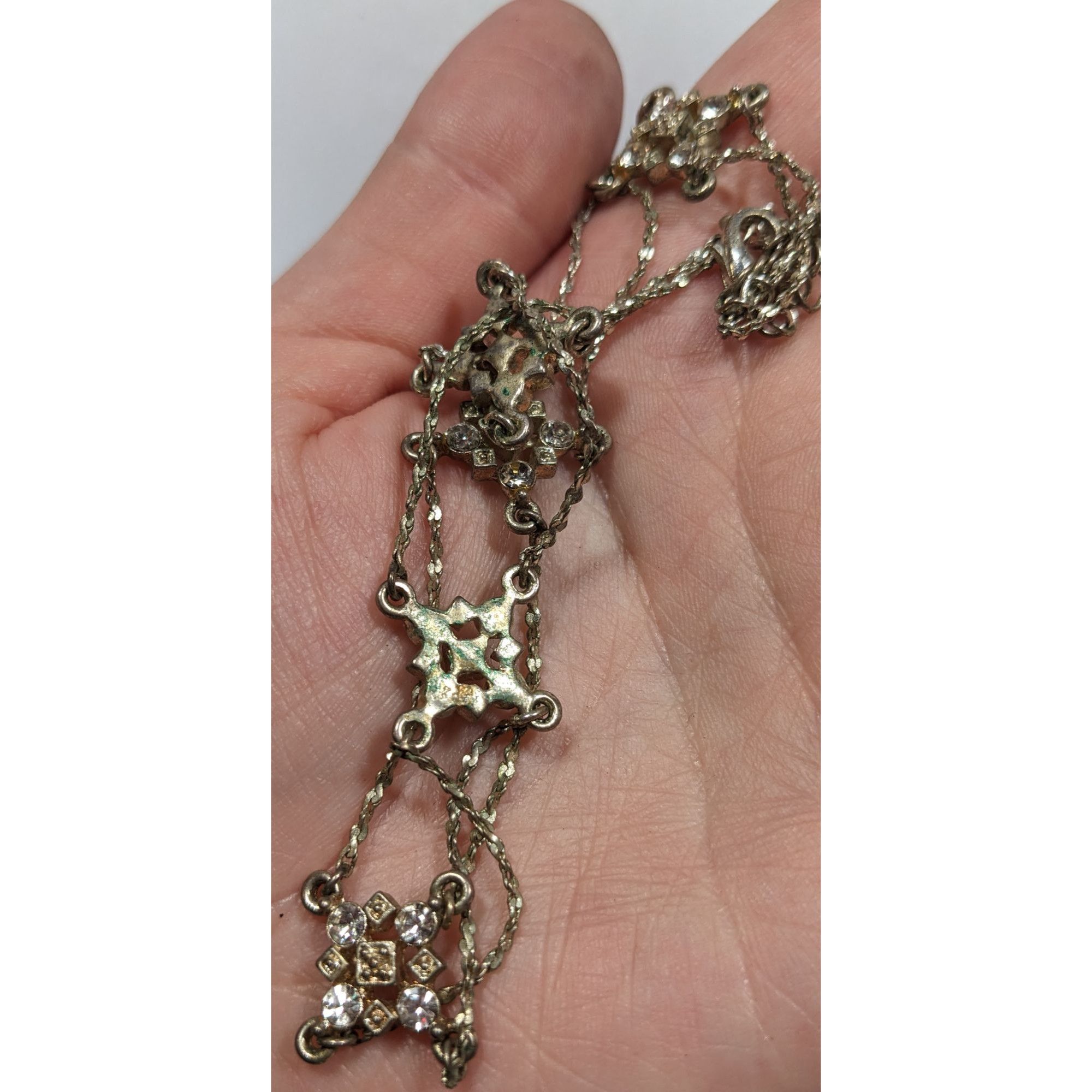 Other Icing Y2K Industrial Glam Rhinestone Choker Necklace Size ONE SIZE - 5 Thumbnail