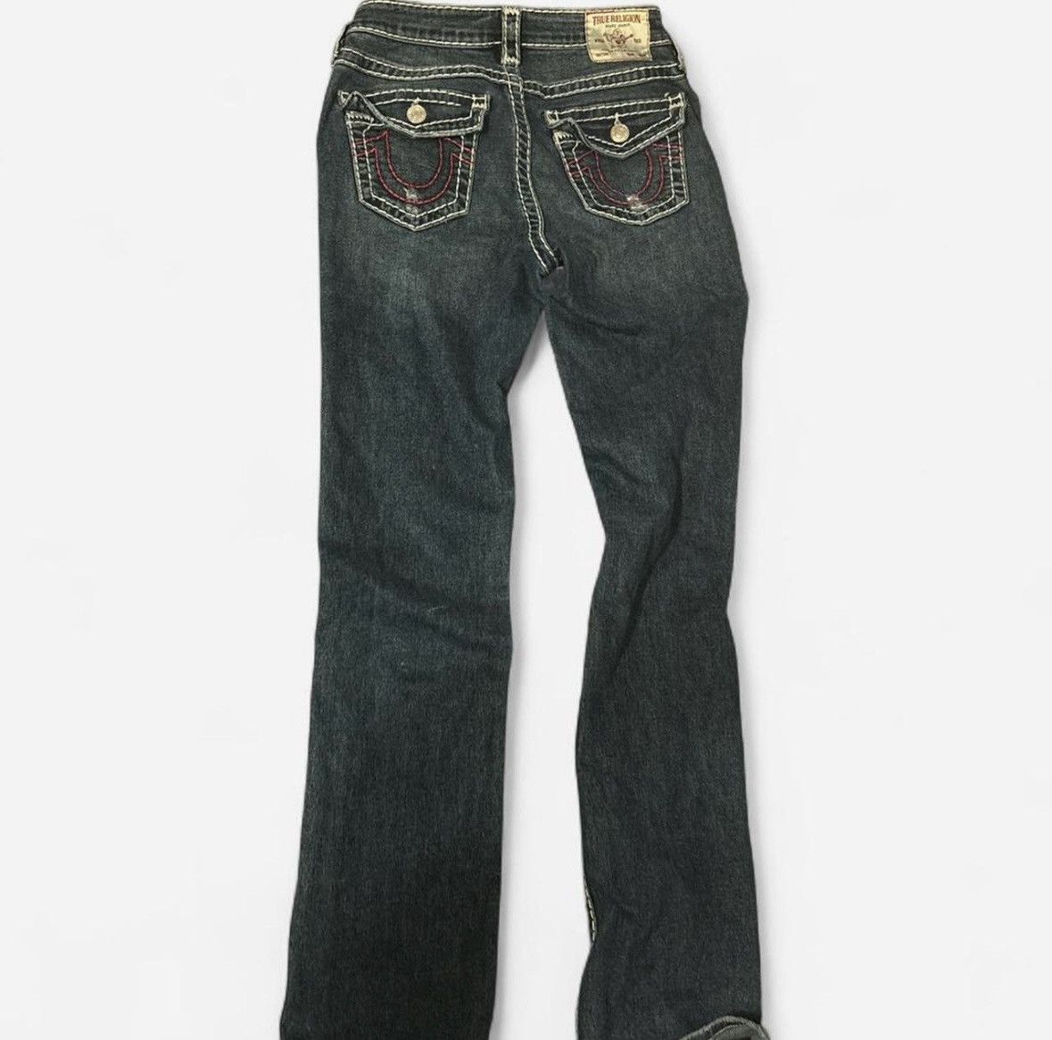 True Religion True Religion Billie Mid Rise Flared Jeans Size 28" / US 6 / IT 42 - 3 Thumbnail