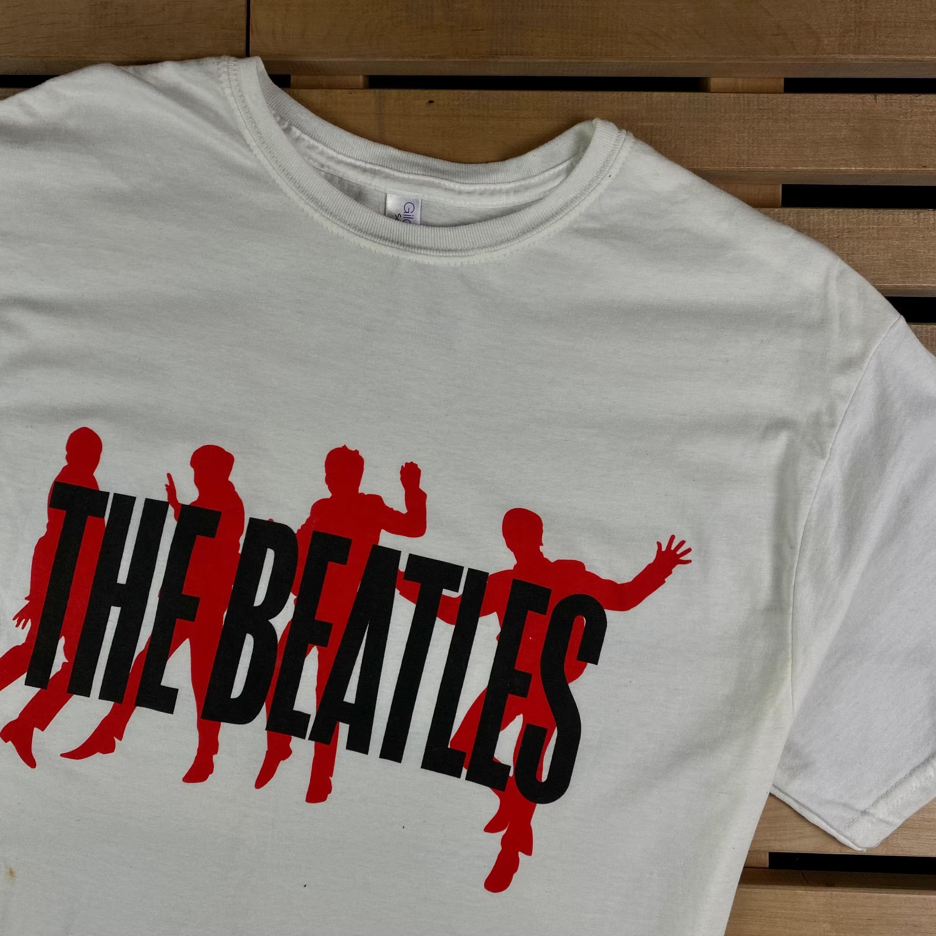 Band Tees Mens Vintage T Shirt The Beatles Size L Size US L / EU 52-54 / 3 - 2 Thumbnail