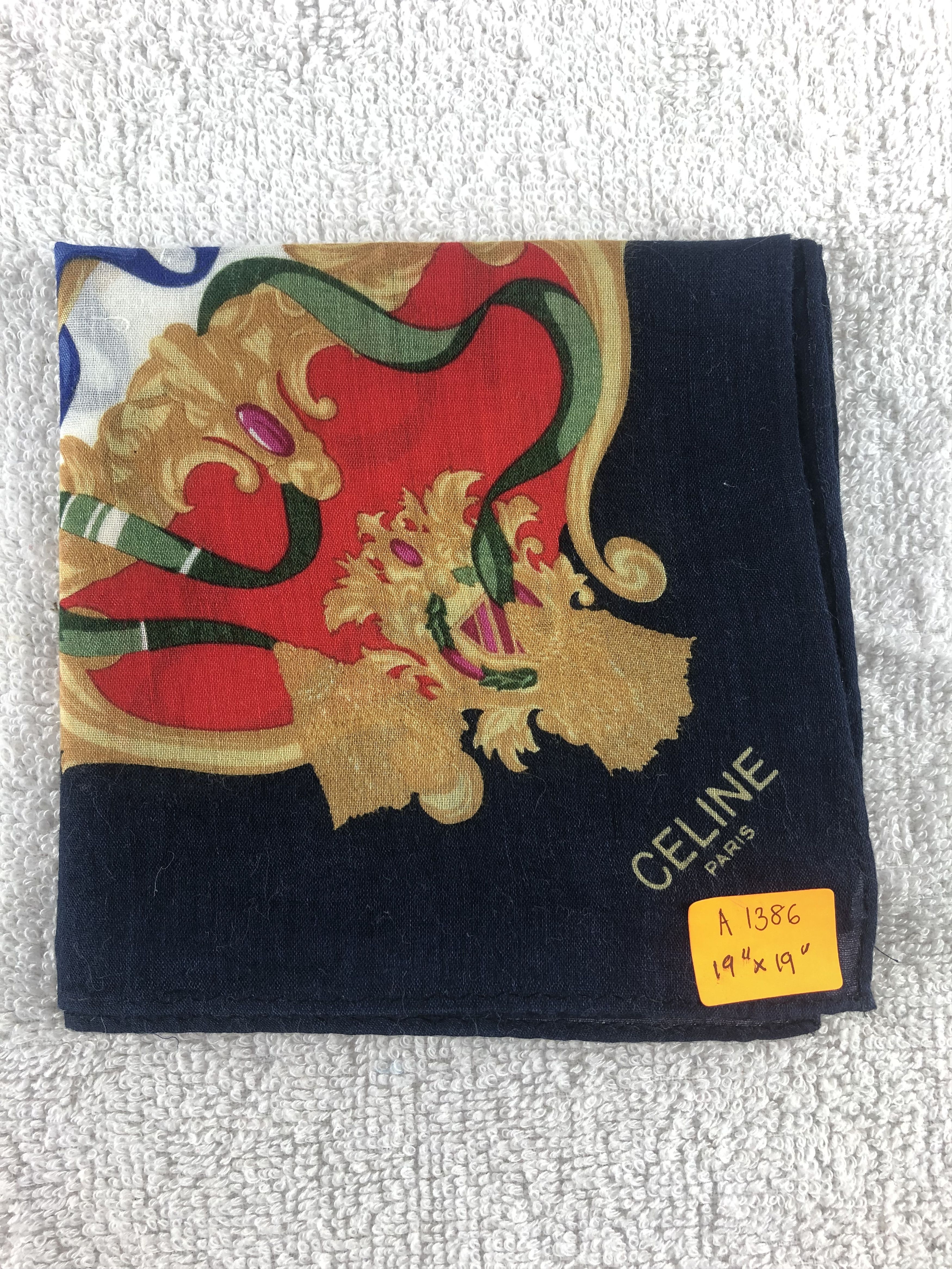 Celine Celine Handkerchief / Bandana / Neckerchief Size ONE SIZE - 6 Thumbnail