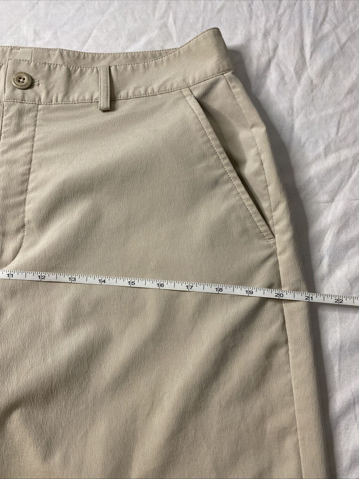 Under Armour Under Armour Women's Pants Performance Casual Beige Size 32 Size 32" / US 10 / IT 46 - 6 Thumbnail