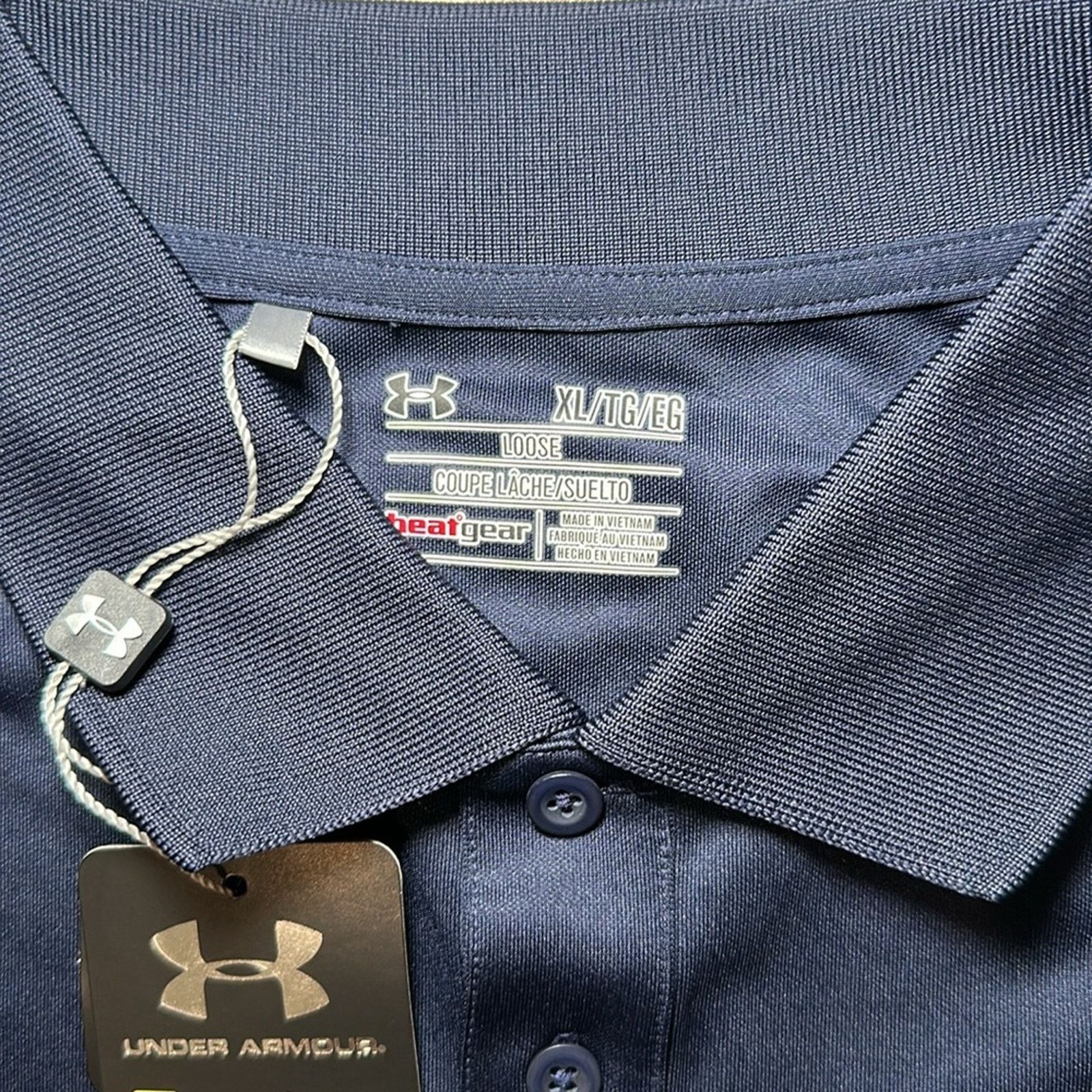 Under Armour Cal Golden Bears Under Armour Golf Polo - XL Size US XL / EU 56 / 4 - 6 Thumbnail
