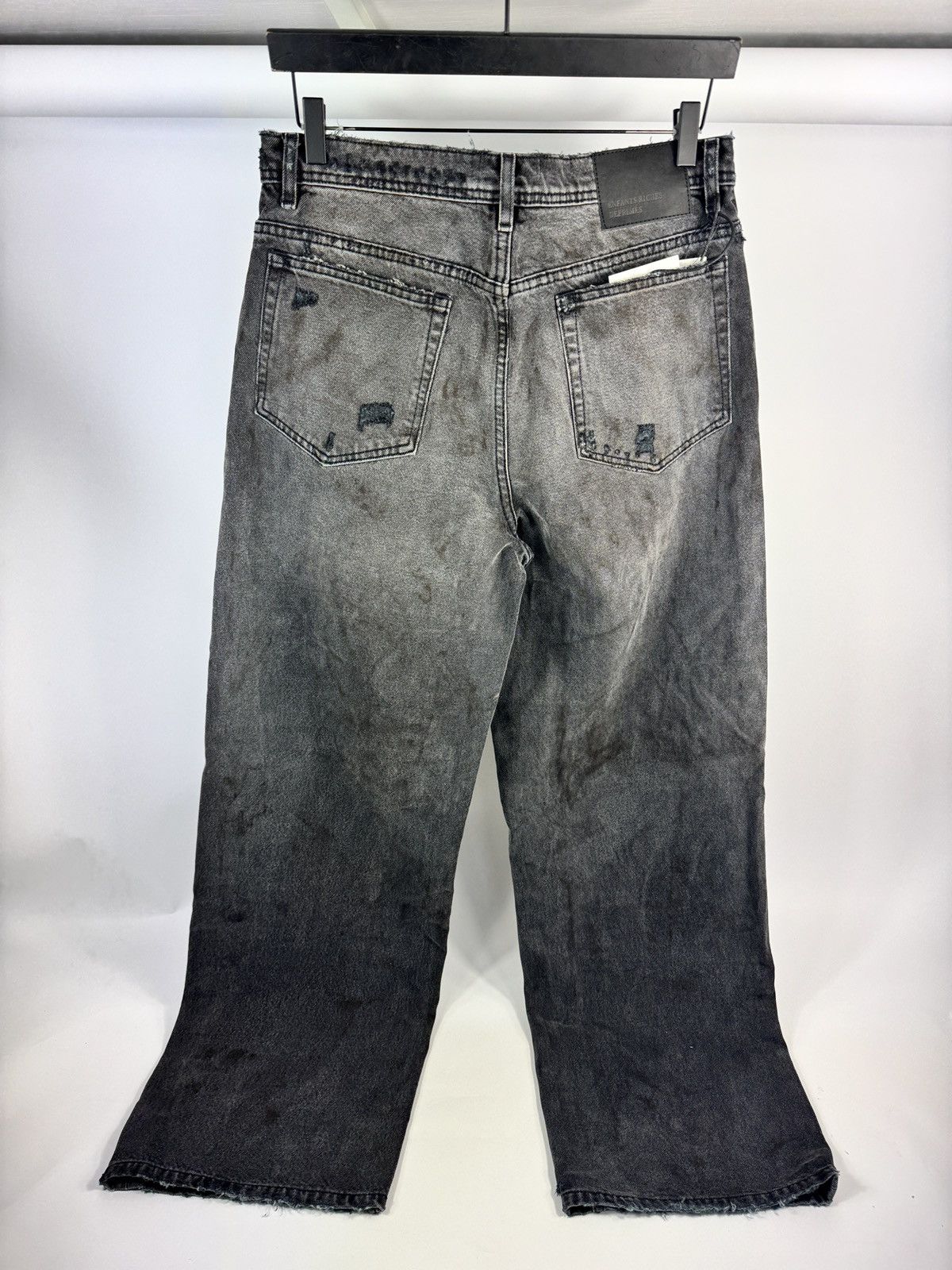 Enfants Riches Deprimes DISTRESSED BAGGY DENIM JEANS Size US 32 / EU 48 - 2 Thumbnail