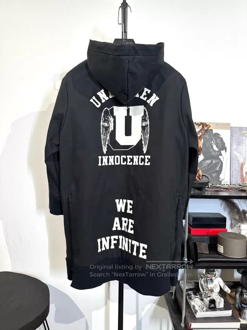 Undercover Undercover Medium length hooded jacket with patch print de Size US S / EU 44-46 / 1 - 2 Thumbnail