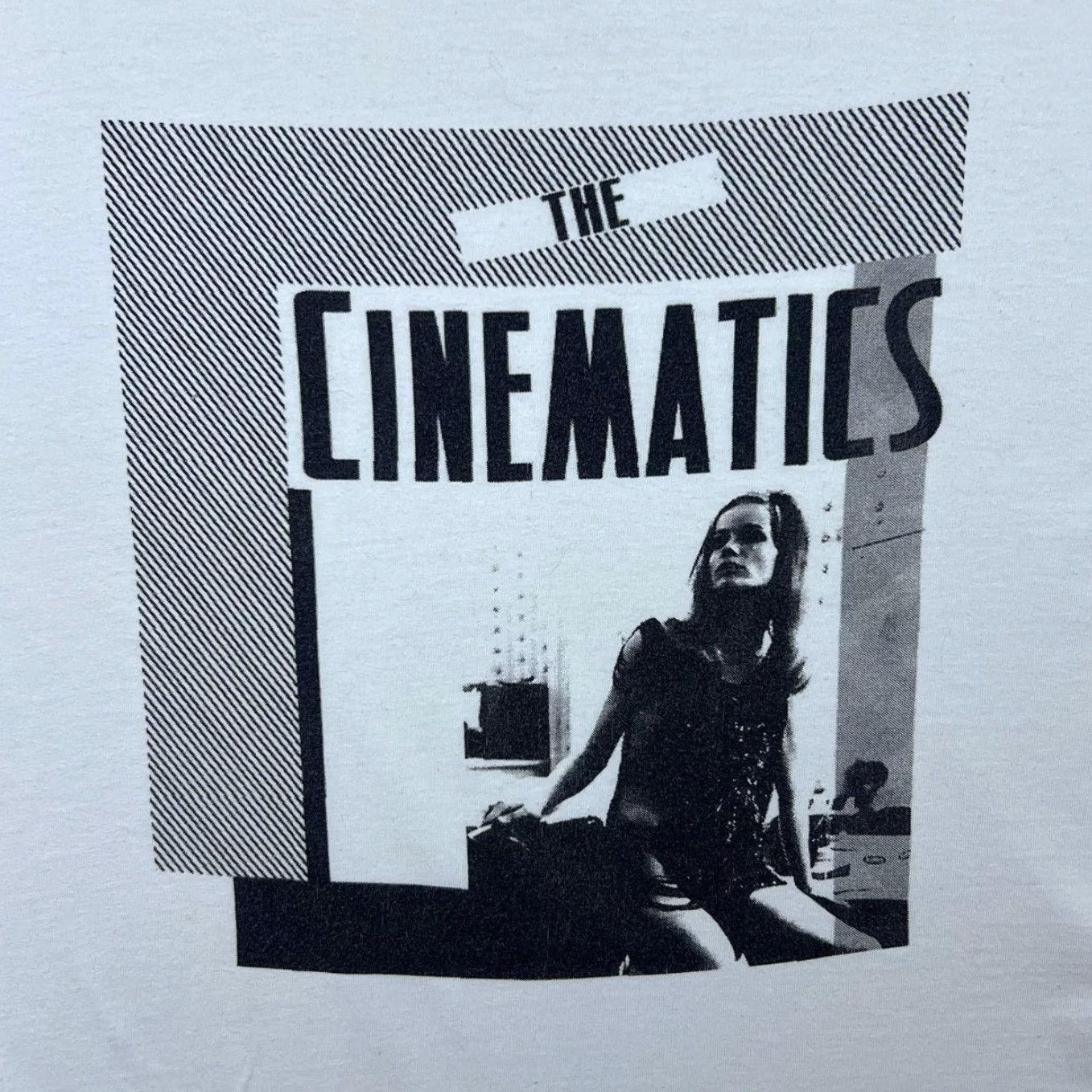 Fruit Of The Loom The Cinematics Post Punk Alternative Indie Rock Music Band White T-Shirt S Small Mens Regular Short Sleeve Cotton Morocco Size US S / EU 44-46 / 1 - 3 Thumbnail