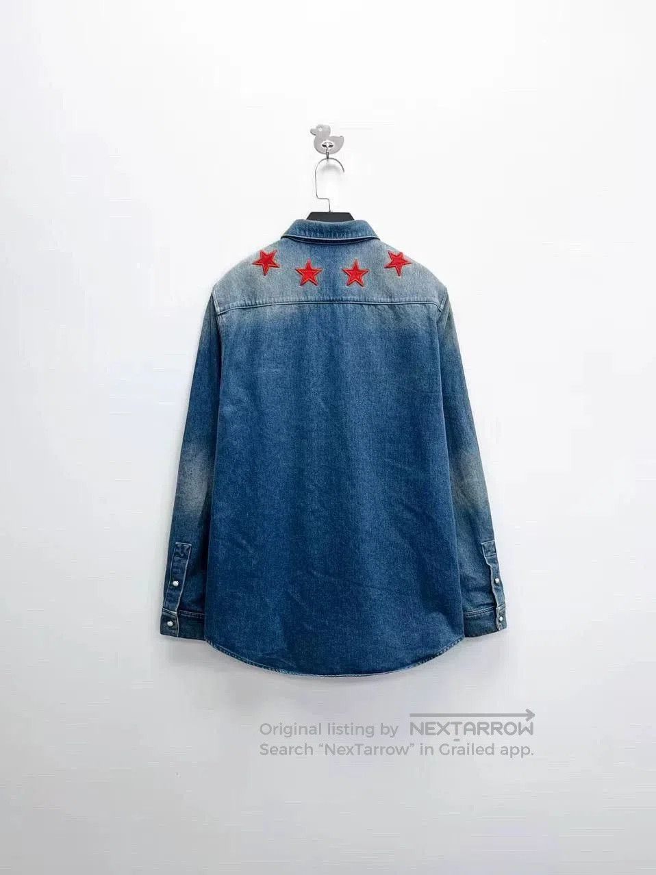 Givenchy Givenchy Washed Blue Denim Jacket. Size US S / EU 44-46 / 1 - 2 Thumbnail