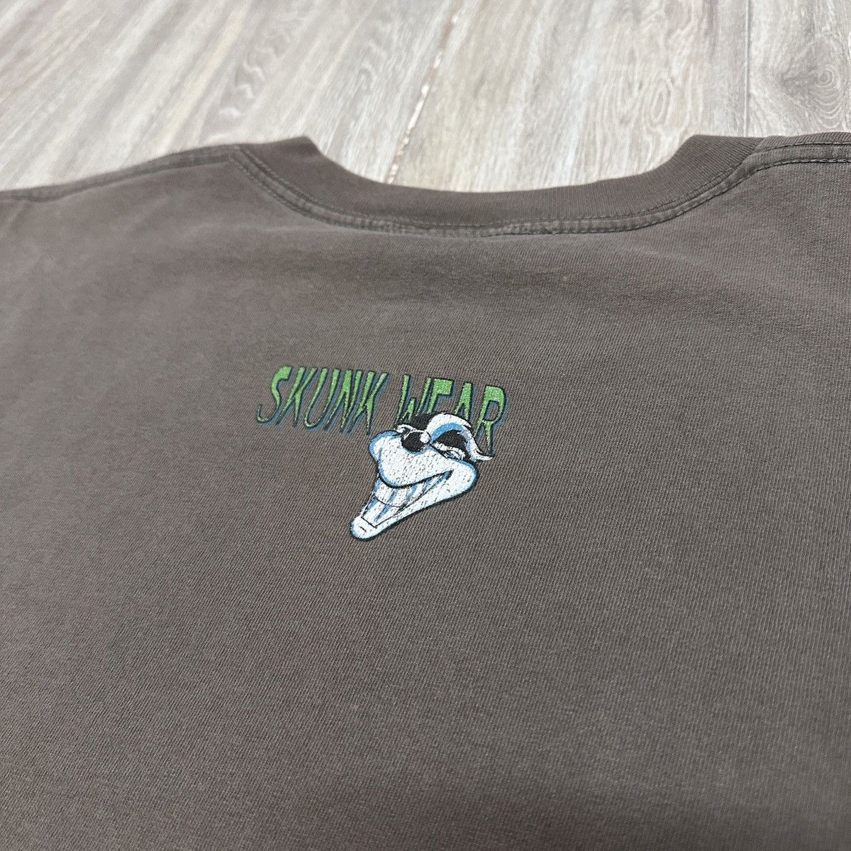 Band Tees × Vintage Vintage 1993 Skunk Wear Skateboard Tee Size US L / EU 52-54 / 3 - 2 Thumbnail