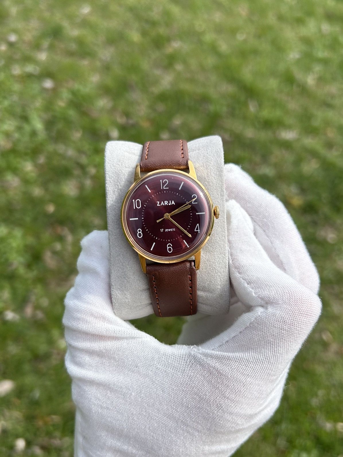 Vintage Watch Zaria USSR Soviet Mechanical Wristwatch 1970s