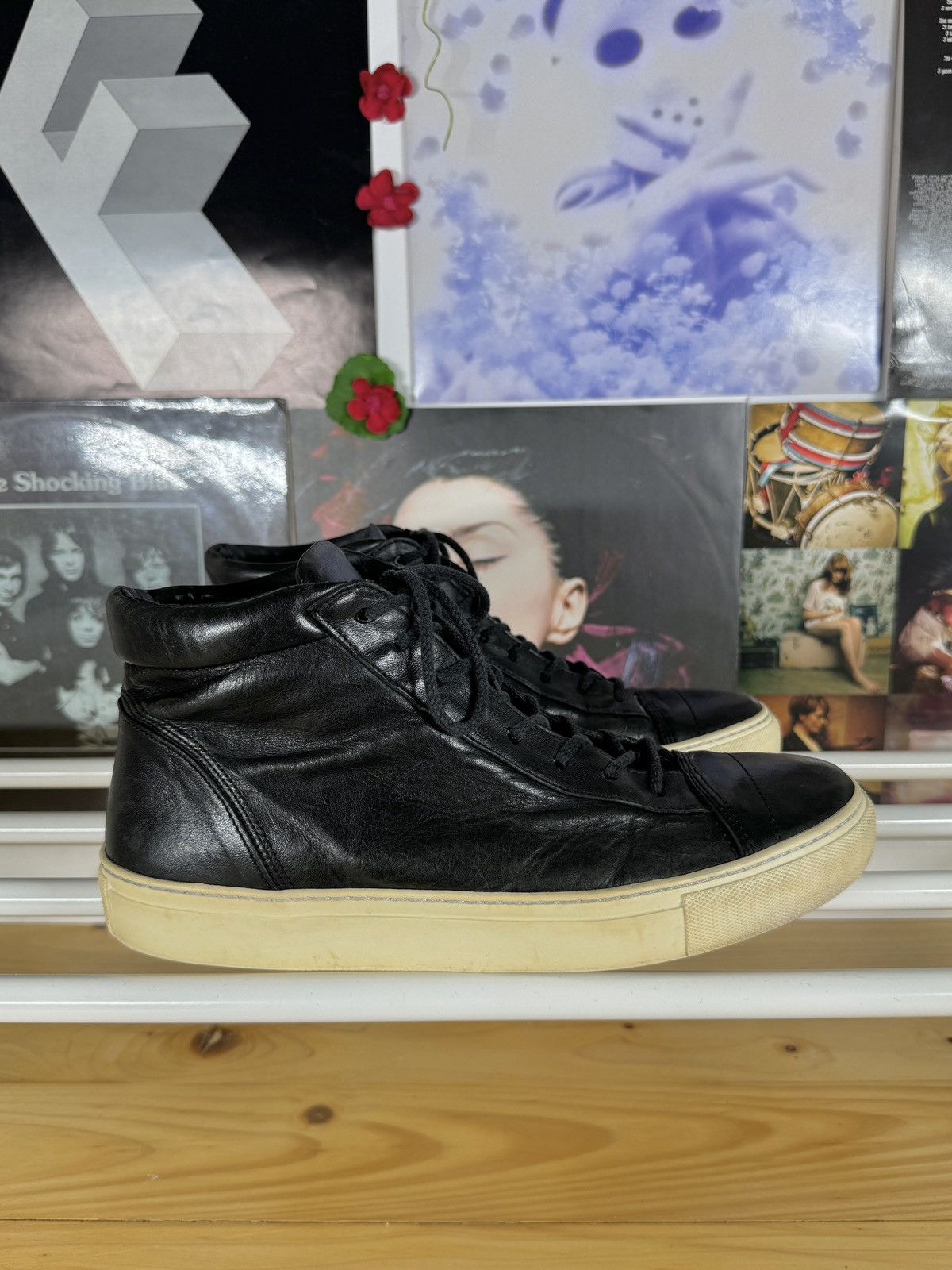 The Last Conspiracy High Top Leather Shoes Size US 9 / EU 42 - 2 Thumbnail