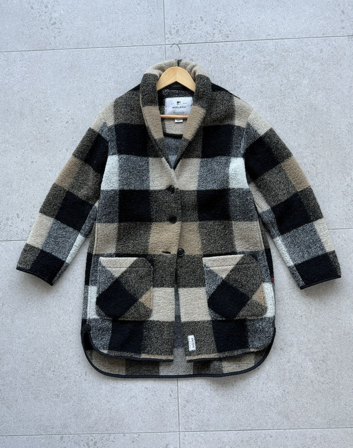 Woolrich Woolen Mills Woolrich Archive Gentry Virgin Wool Blend Coat jacket size M Size M / US 6-8 / IT 42-44 - 1 Thumbnail