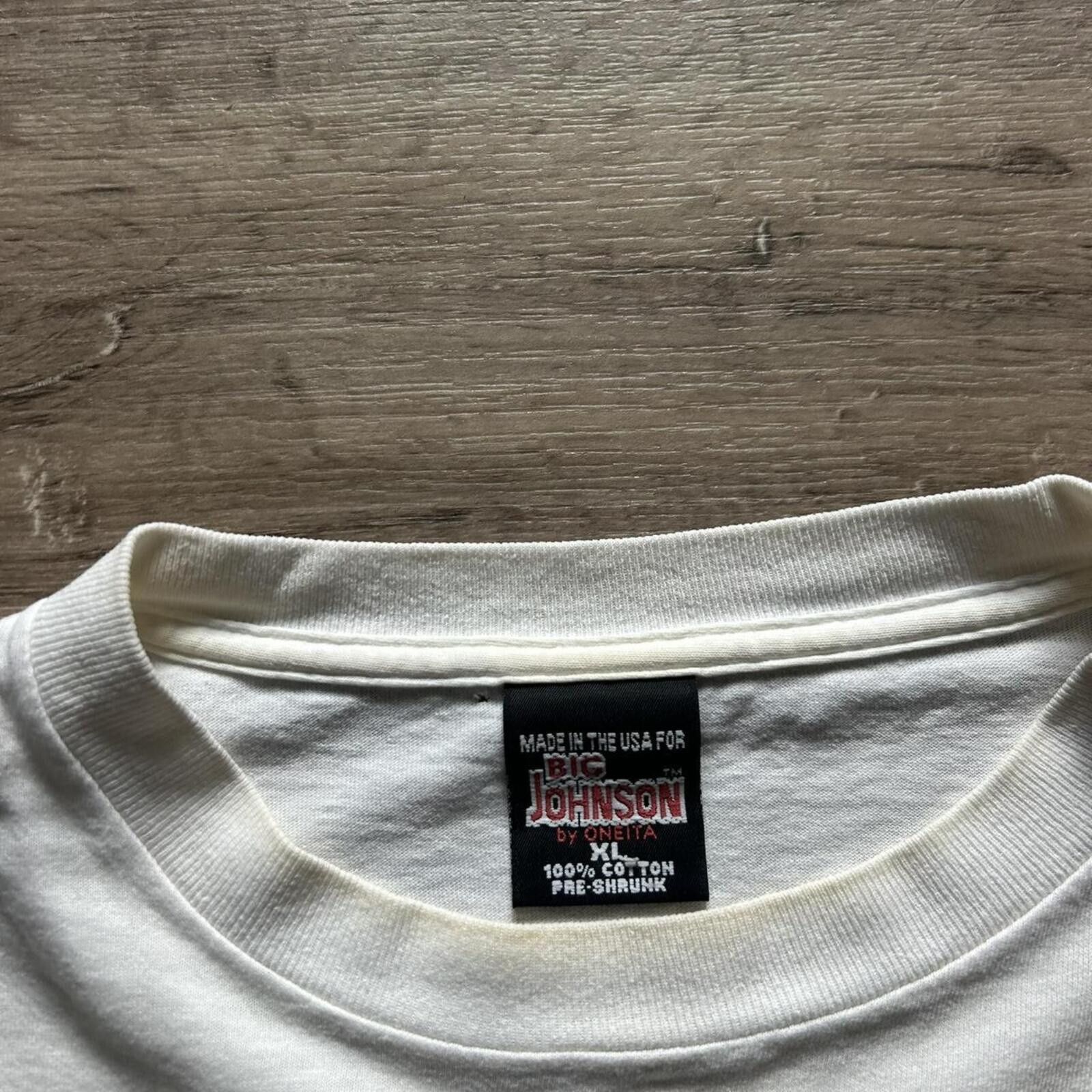 Other Vintage 1992 Big Johnson Graphic t shirt Size US XL / EU 56 / 4 - 5 Thumbnail