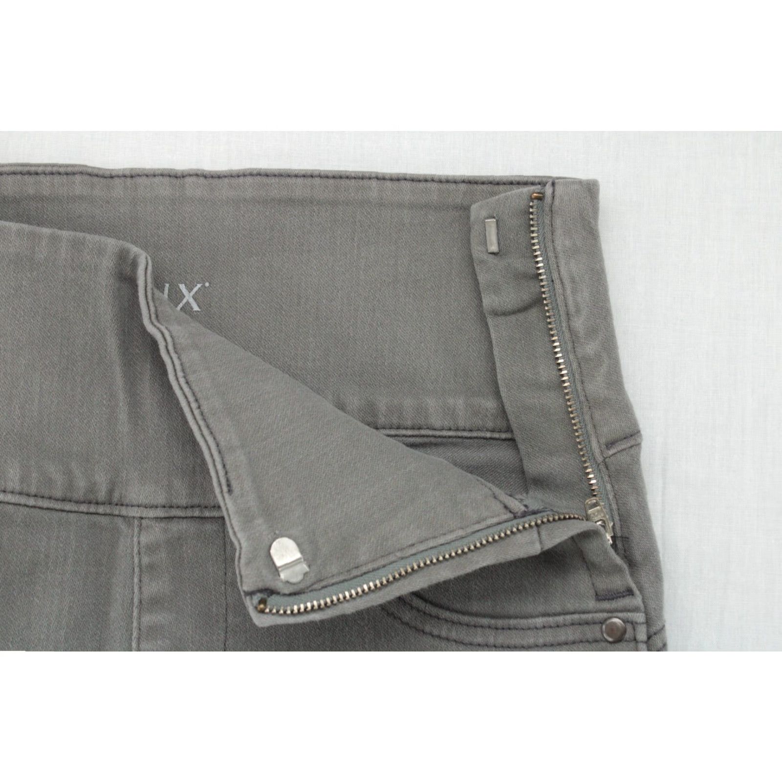 Spanx Spanx 2066 Alexia Jegging Women's Medium Green Skinny Jeans Mid Rise - City College Grunge Preppy Shaping 5-Pocket Style Zip Size 32" / US 10 / IT 46 - 4 Thumbnail