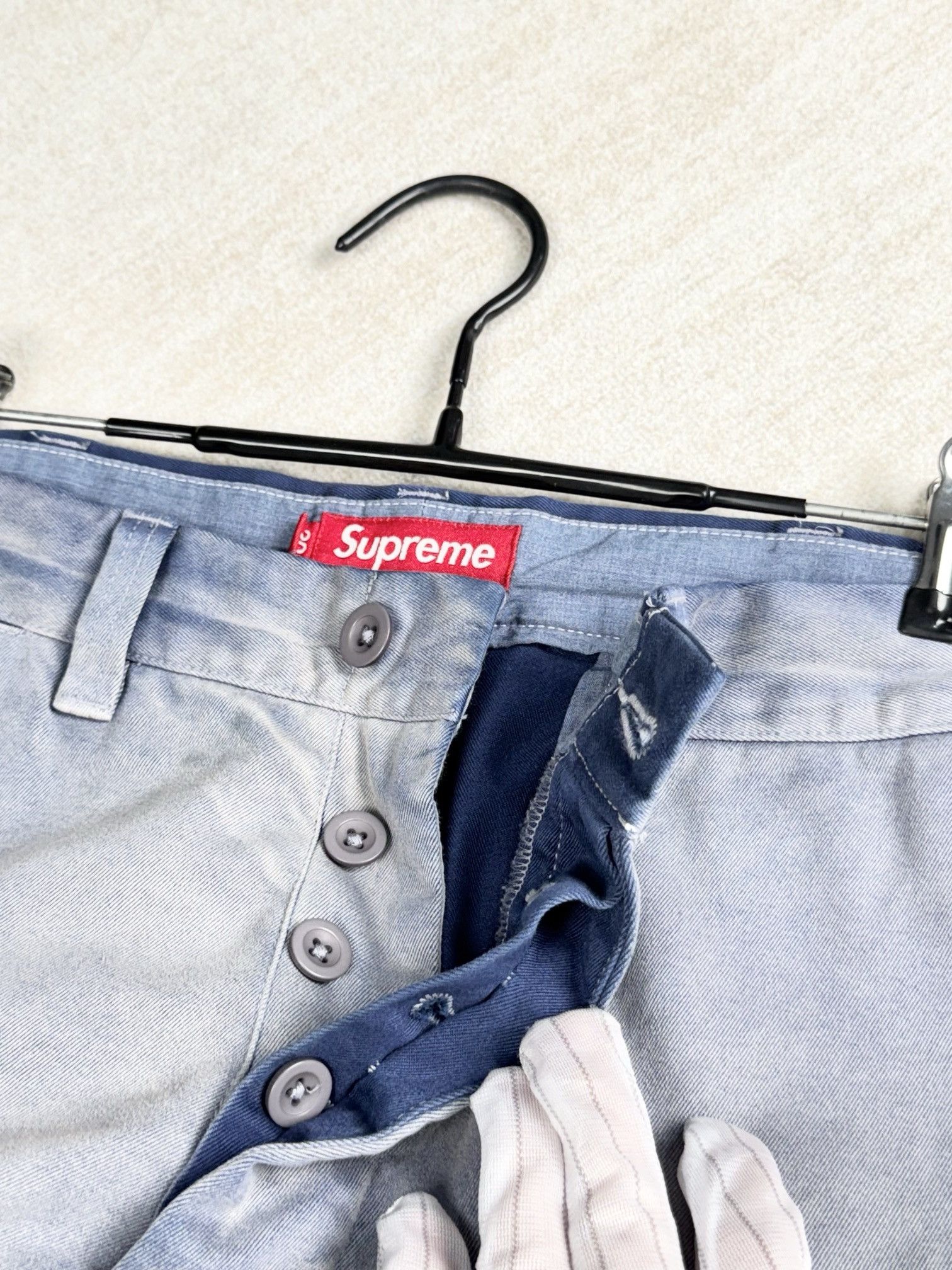 Supreme supreme washed pants Size US 30 / EU 46 - 4 Thumbnail