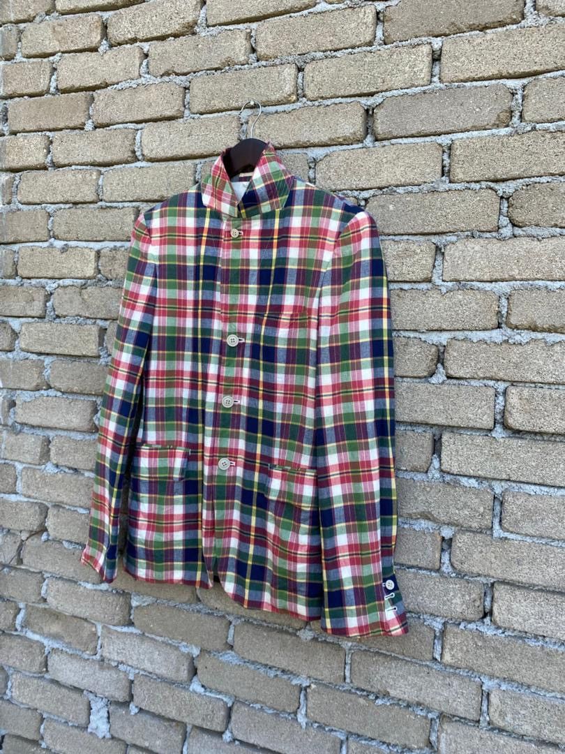 Comme des Garcons Homme Plus Comme des Garcons Homme Plus AD2007 Plaid Button Up Jacke Size US S / EU 44-46 / 1 - 3 Thumbnail