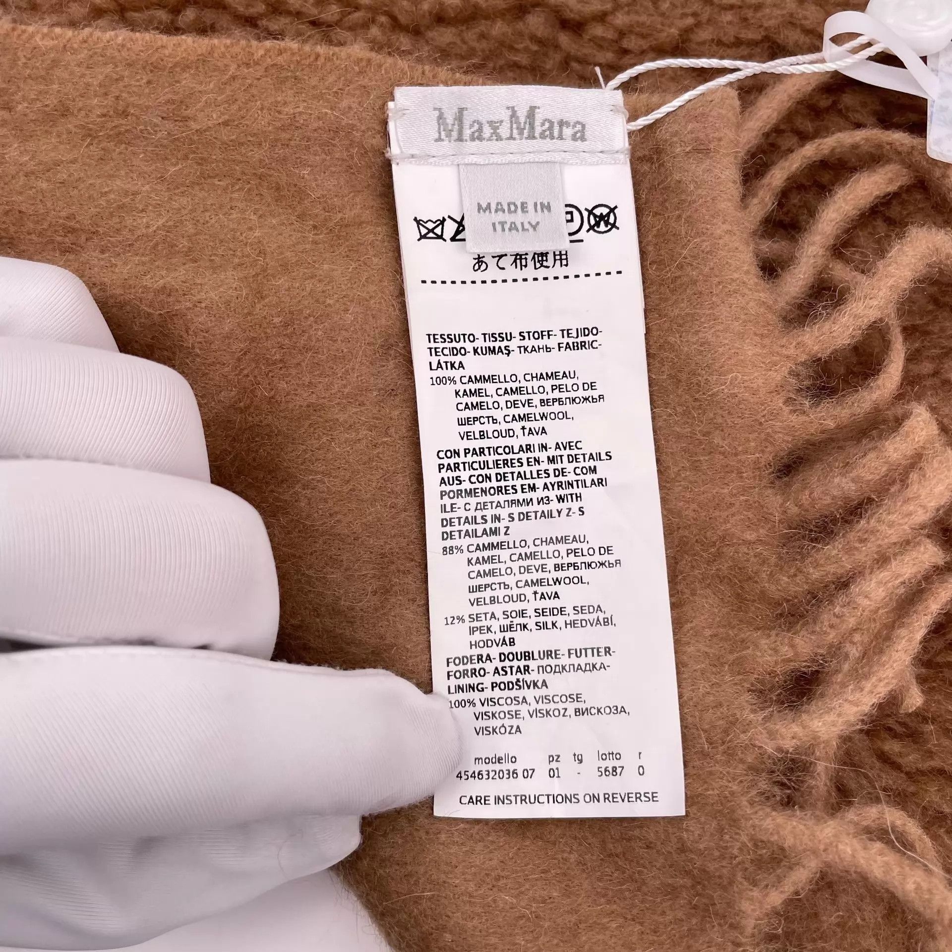 Max Mara Maxmara Pocket Scarf Size ONE SIZE - 5 Thumbnail