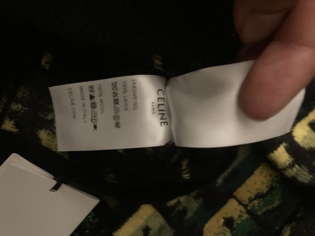 Celine × Hedi Slimane New SS22 Celine Cosmic Cruiser Logo Sequin Cardigan Hedi 90s Size US L / EU 52-54 / 3 - 10 Thumbnail