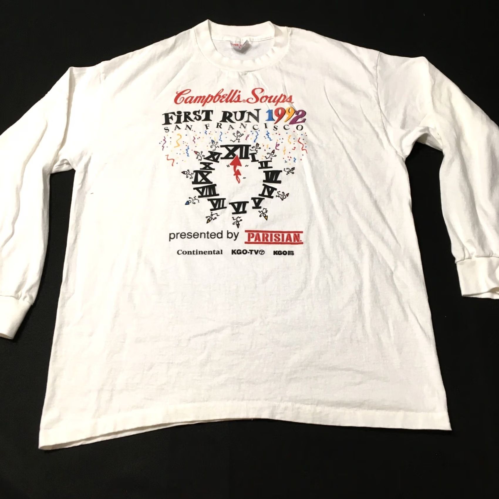 Vintage Vintage Campbell's Tomato Soup T-Shirt XLarge softee USA Made Single Stitch 1992 Size US XL / EU 56 / 4 - 2 Thumbnail