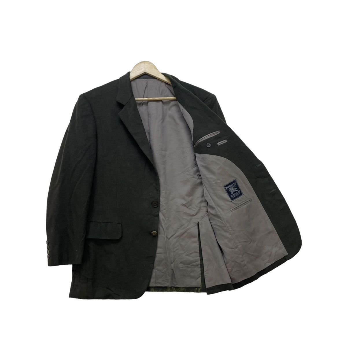 Burberry × Vintage Vintage Burberrys Wool Jacket Size US M / EU 48-50 / 2 - 1 Thumbnail