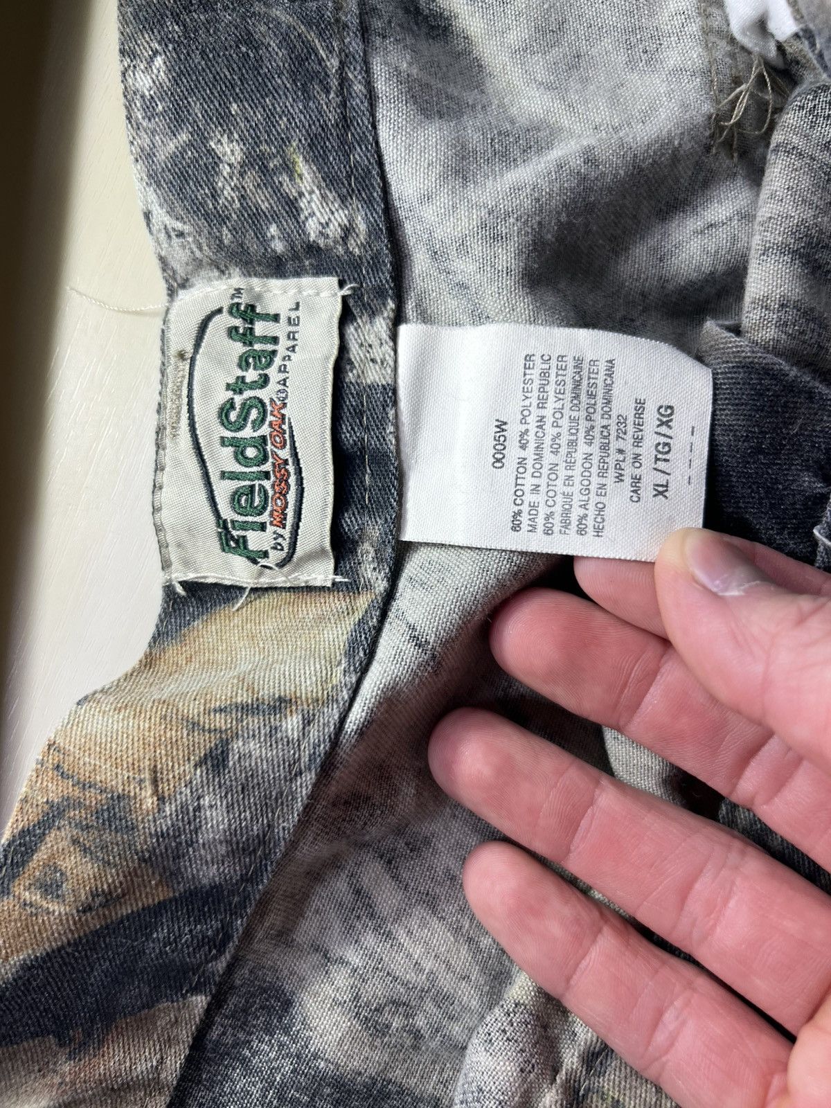 Mossy Oaks × Vintage Vtg Fieldstaff Camo Pants Size XL Wide Baggy Mossy Oak camo Size US 34 / EU 50 - 5 Thumbnail