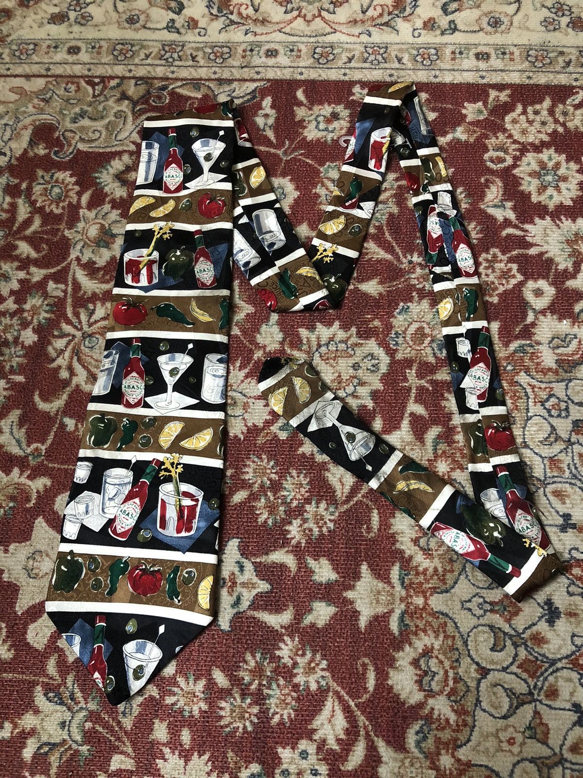 Tabasco Tabasco red black striped Size ONE SIZE - 1 Thumbnail