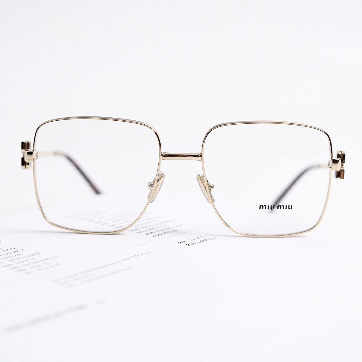 Miu Miu MIU MIU 0MU 51XV ZVN1O1 GLASSE Size ONE SIZE - 8 Thumbnail