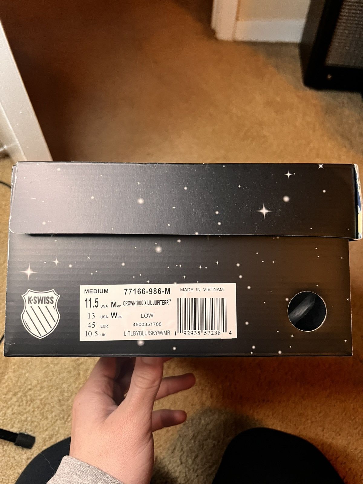 K-Swiss K-Swiss X LilJupiter collab sneakers Size US 11.5 / EU 44-45 - 9 Thumbnail
