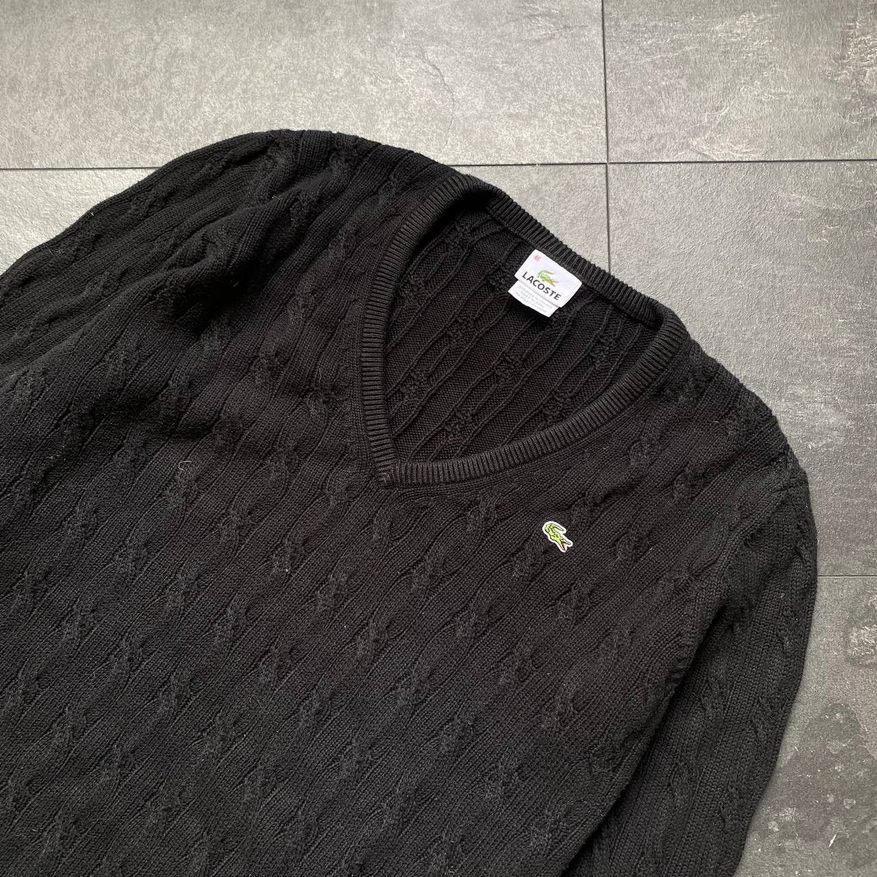 Lacoste × Vintage Vintage Lacoste rare knit sweater Size US L / EU 52-54 / 3 - 2 Thumbnail