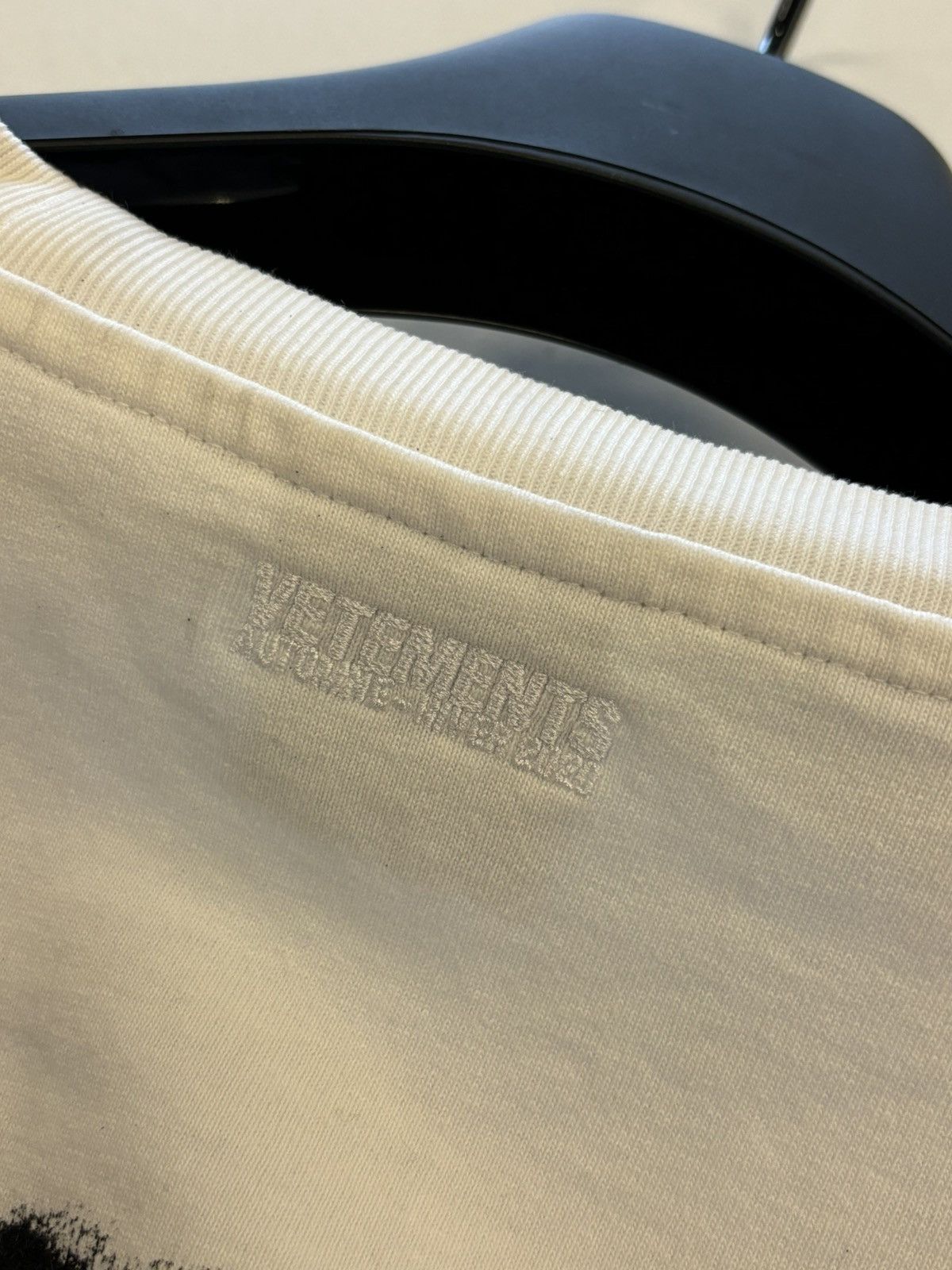 Vetements Vetements aw19 dominium in rectum tshirt Size US M / EU 48-50 / 2 - 3 Thumbnail