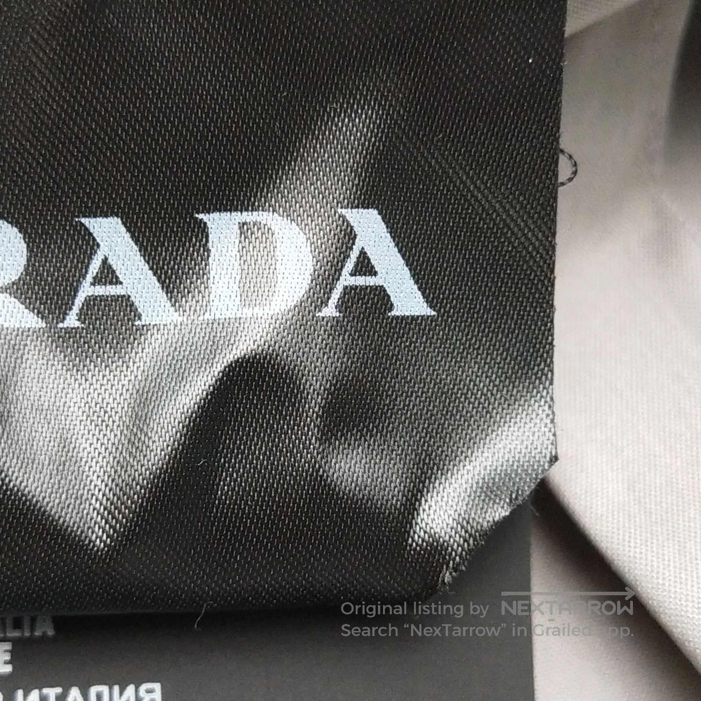 Prada Prada Gray Cotton Long Sleeve Shirt . Size L / US 10 / IT 46 - 8 Thumbnail
