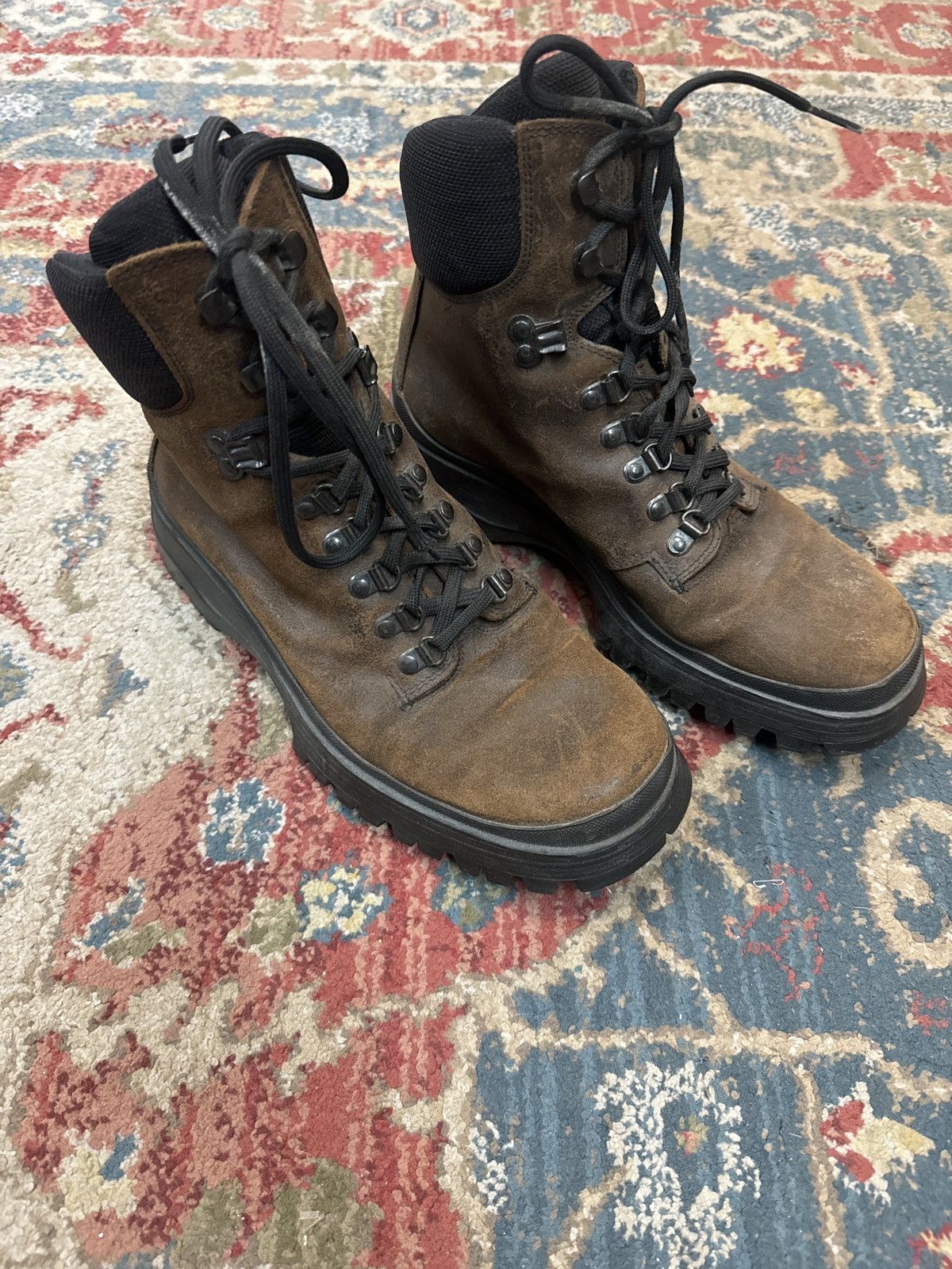 Prada Lace up boots Size US 8.5 / EU 41-42 - 1 Thumbnail
