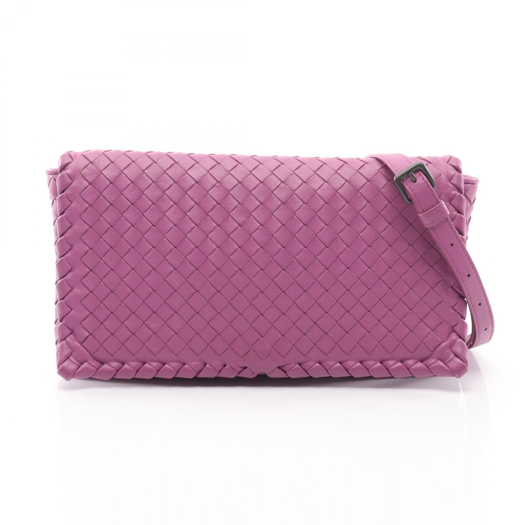 Bottega Veneta Bottega Veneta BOTTEGA VENETA Intrecciato Leather Shoulder Bag Leather Shoulder Bag DUTY FREE for USA Size ONE SIZE - 1 Thumbnail
