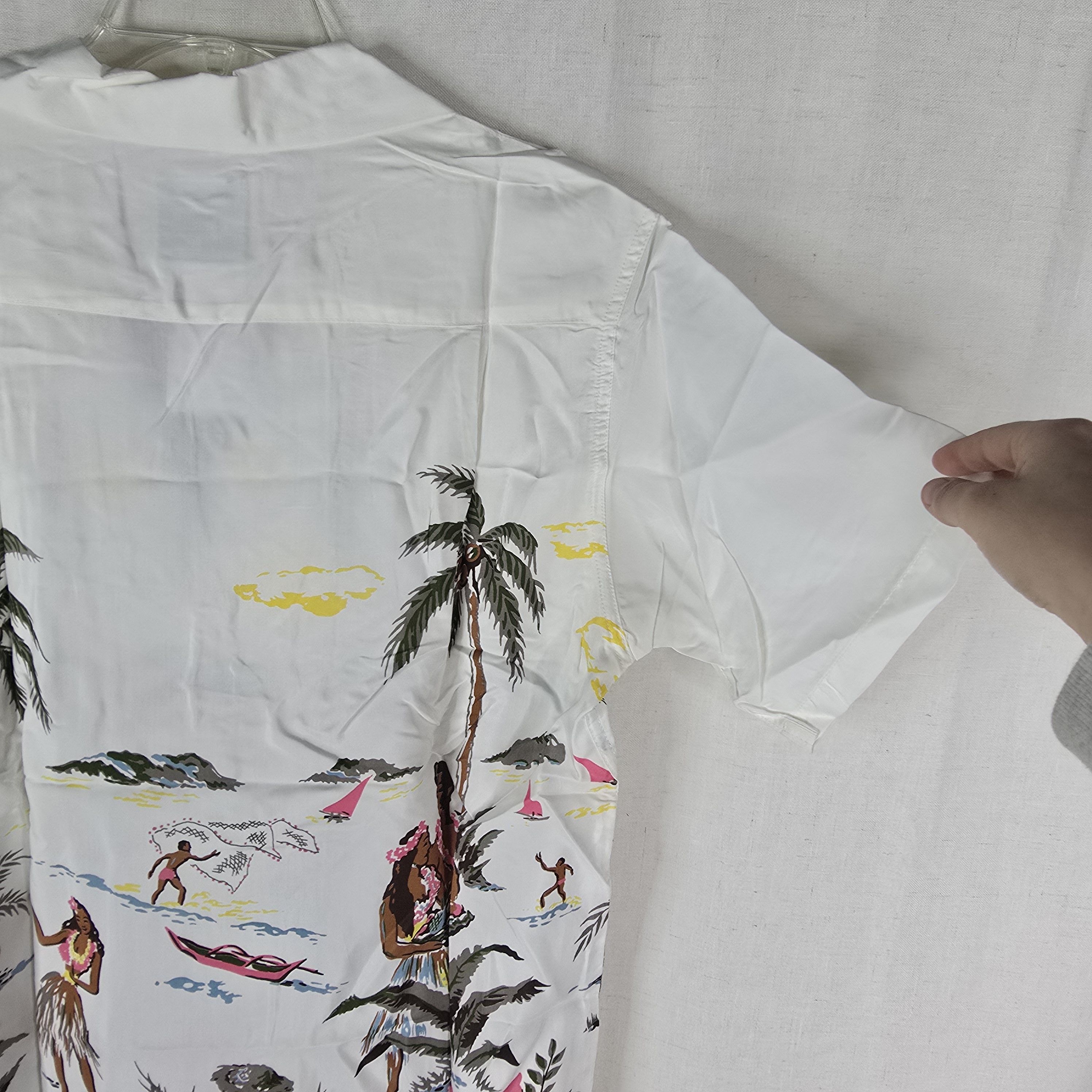 CLOT Kona Bay Hawaii Clot Mens Medium Aloha Button Shirt Hawaiian Size US M / EU 48-50 / 2 - 4 Thumbnail