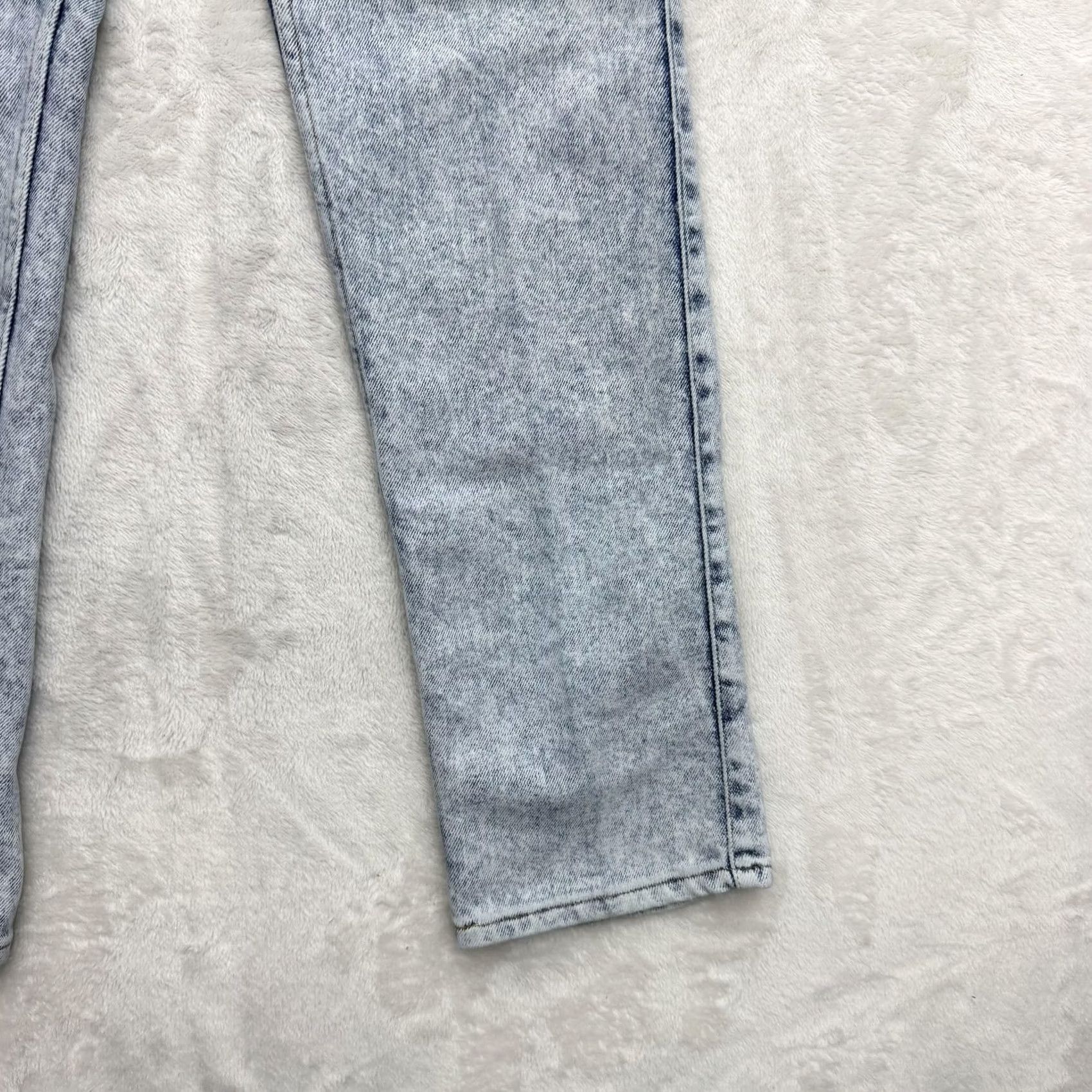 Levi's VINTAGE Levi's Silver Medal Jeans Mens 32x32 Blue Acid Wash Straight Leg Denim Size US 31 - 4 Thumbnail