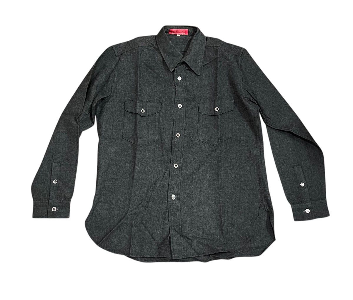 Yohji Yamamoto TAX FREE 🇺🇸 yohji yamamoto y’s for men red label work shirt Size US M / EU 48-50 / 2 - 1 Thumbnail