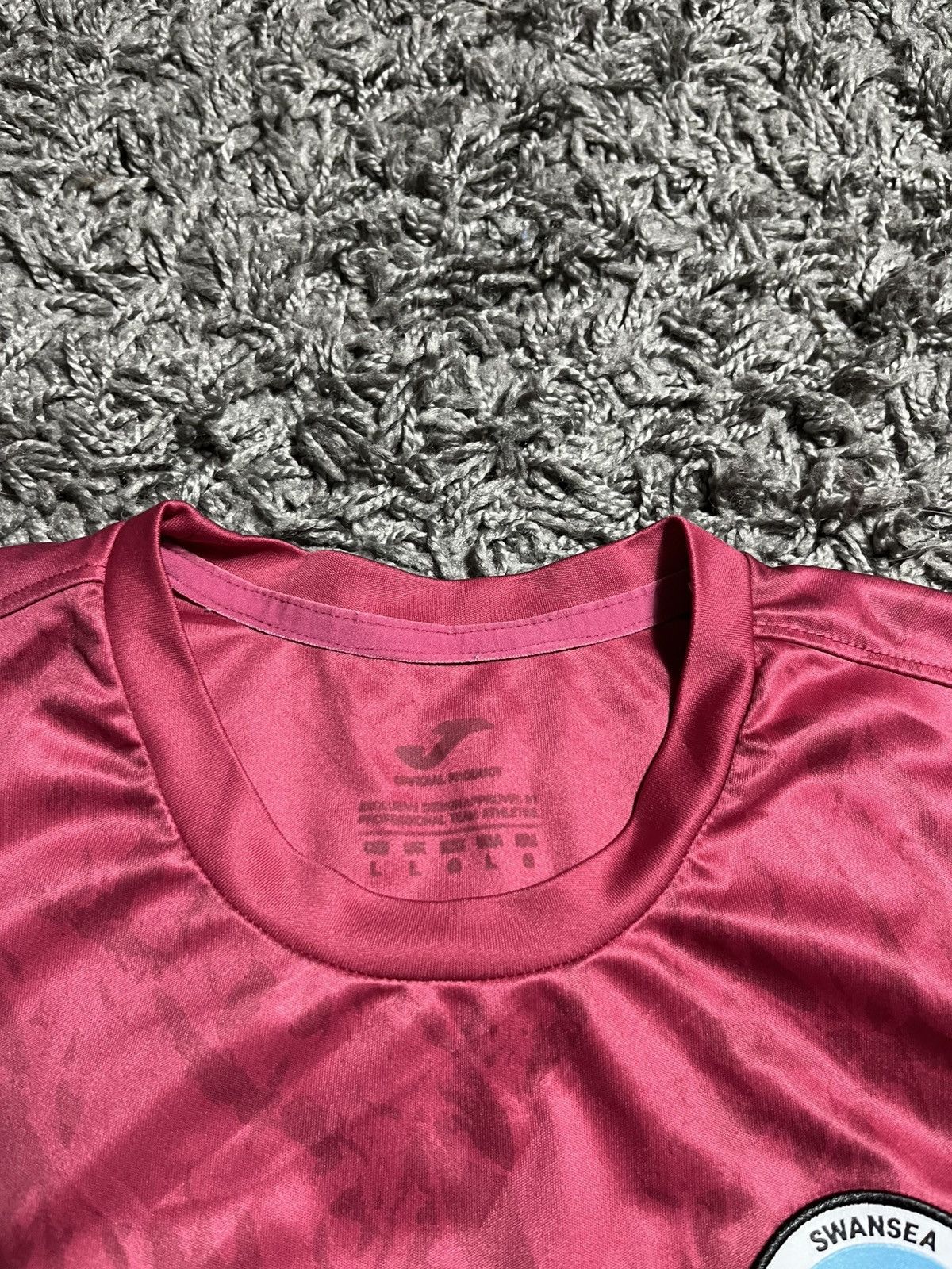 Joma SWANSEA CITY JOMA 2022/23 SOCCER PINK FOOTBALL TRIKOT JERSEY Size US L / EU 52-54 / 3 - 3 Thumbnail