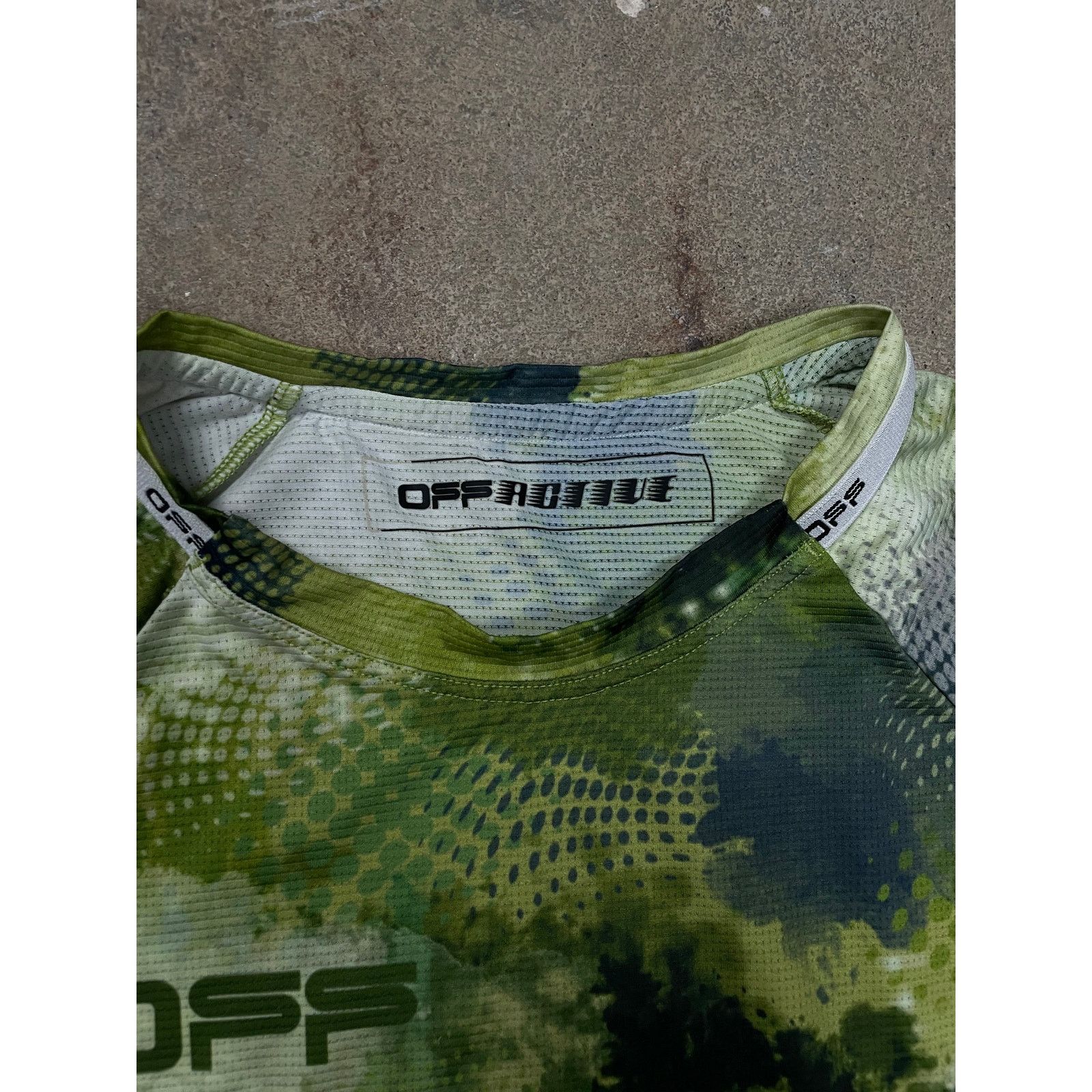 Off-White Off White Mesh Tee Green Used XL Size US XL / EU 56 / 4 - 3 Thumbnail