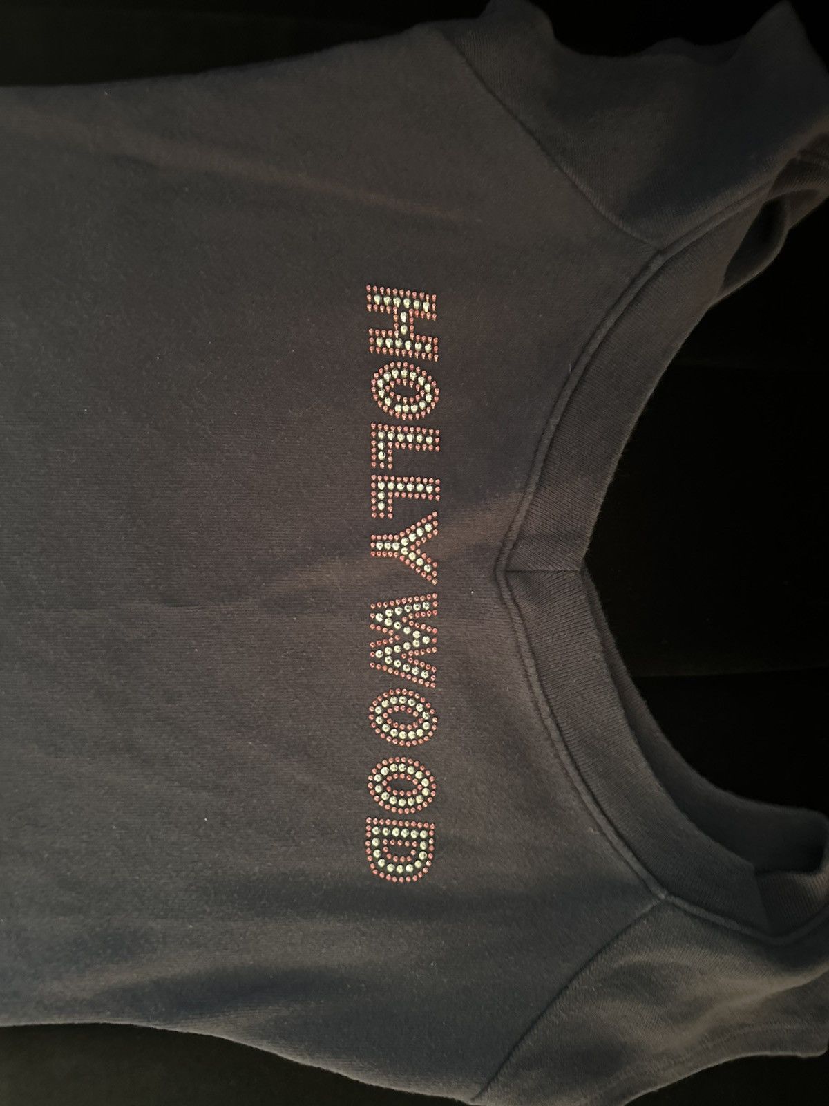 Vintage Hollywood Bedazzled Graphic Tee Size M / US 6-8 / IT 42-44 - 8 Thumbnail