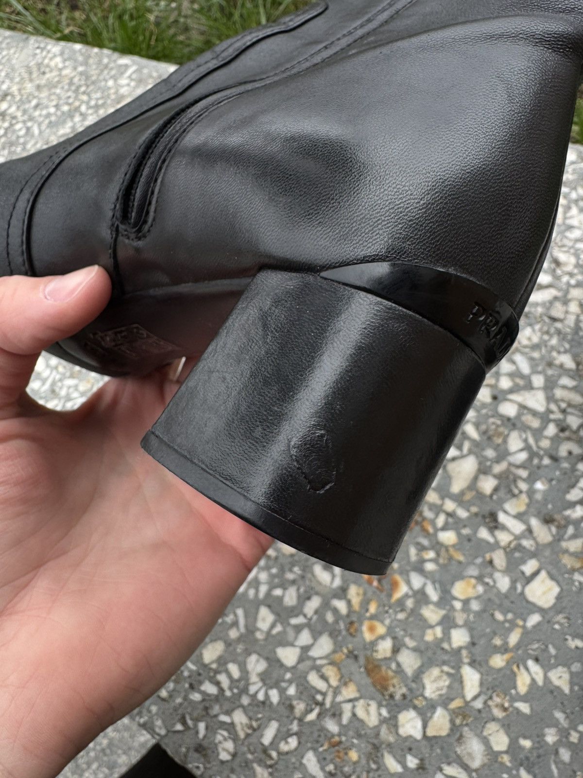 Prada Prada Vintage Ankle Boots Avant Garde Y2K Size US 9 / IT 39 - 7 Thumbnail