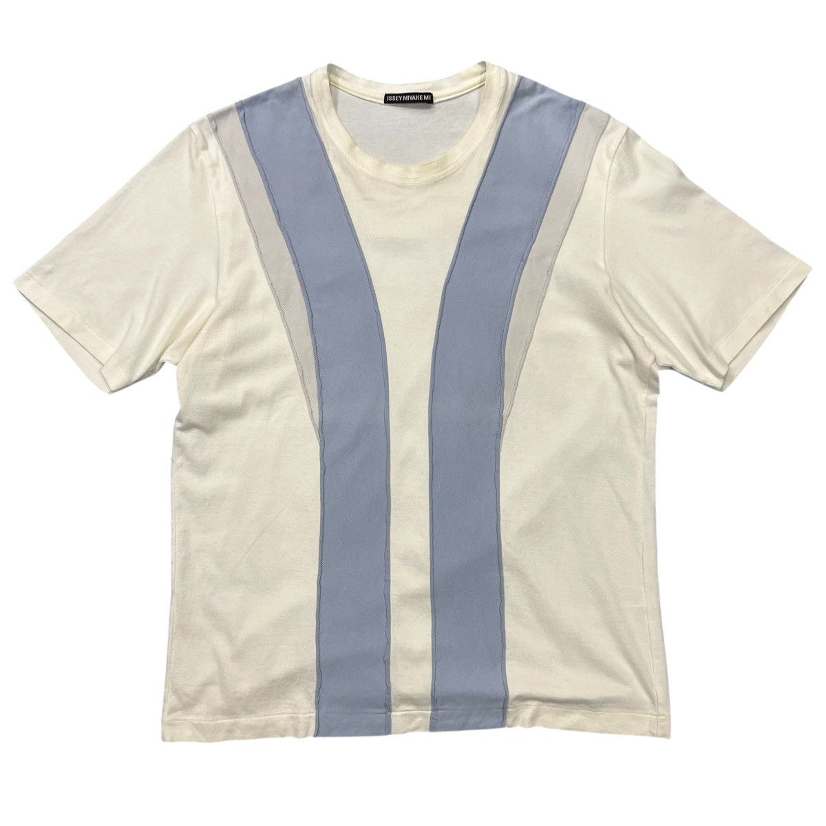 Issey Miyake ISSEY MIYAKE MEN Paneled Geometric Design T-Shirts Size US L / EU 52-54 / 3 - 1 Thumbnail