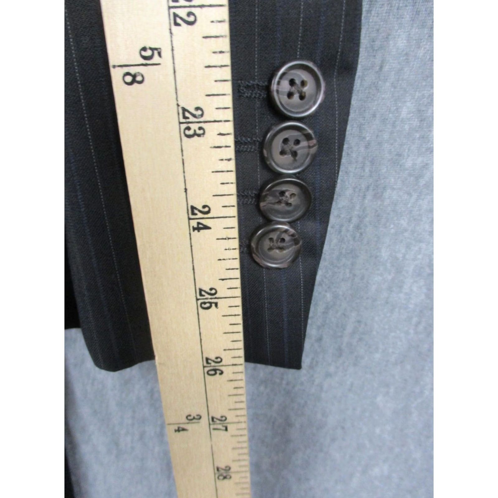 Ralph Lauren Ralph Lauren Suit Mens 42L Wool Pinstripe Blazer Pants 2 Piece Set Canada Size 42R - 5 Thumbnail