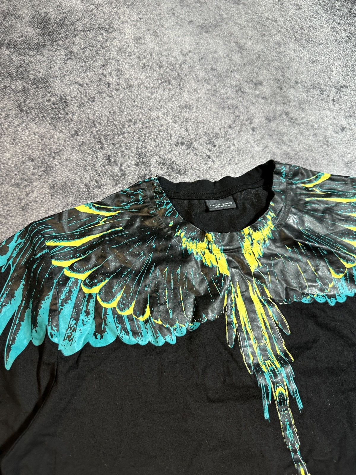 Marcelo Burlon Y2K Marcelo Burlon Big Print Rare T-shirt Streetwear Luxury Size US M / EU 48-50 / 2 - 3 Thumbnail