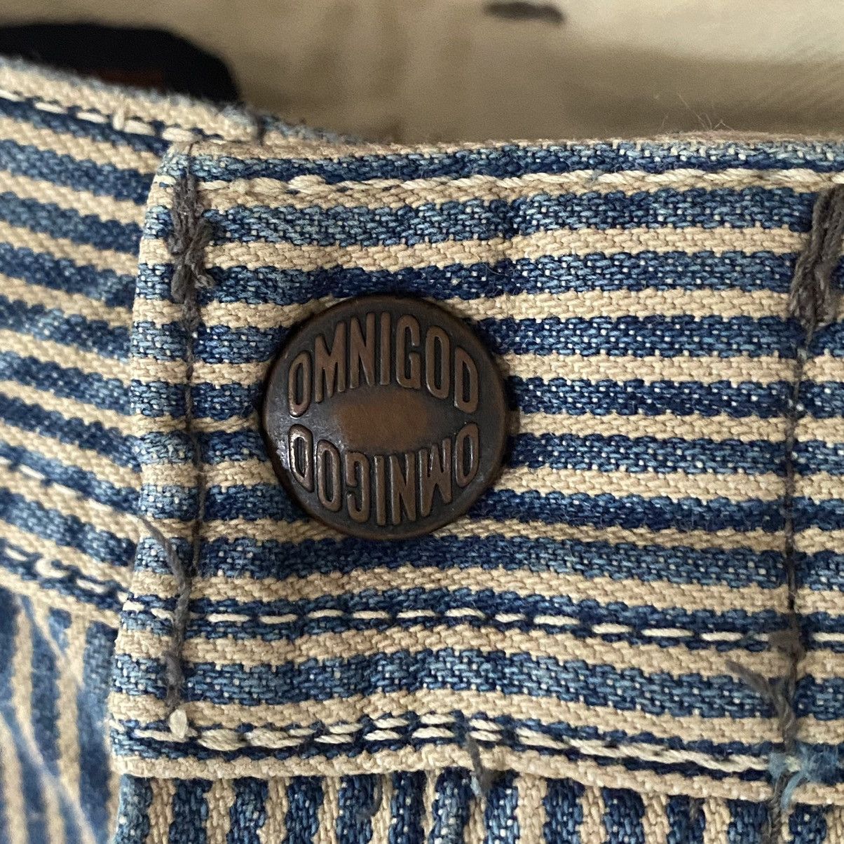 Japanese Brand × OMNIGOD Omnigod hickory stripe pants Size US 32 / EU 48 - 3 Thumbnail