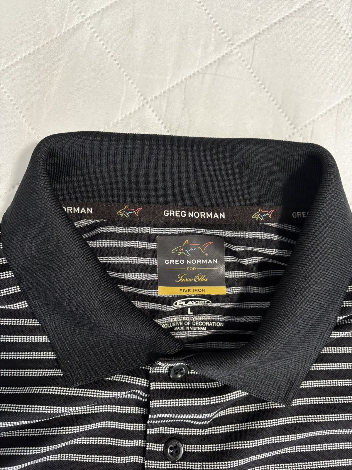 Greg Norman Greg Norman for Tasso Elba Golf Polo Size US L / EU 52-54 / 3 - 3 Thumbnail