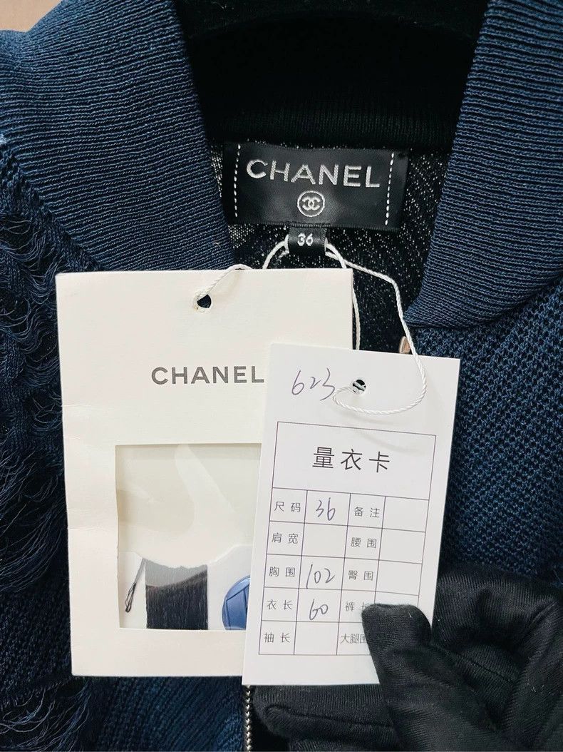 Chanel Chanel Blue denim lace jacket 2504-Nextarrow Size XS / US 0-2 / IT 36-38 - 4 Thumbnail