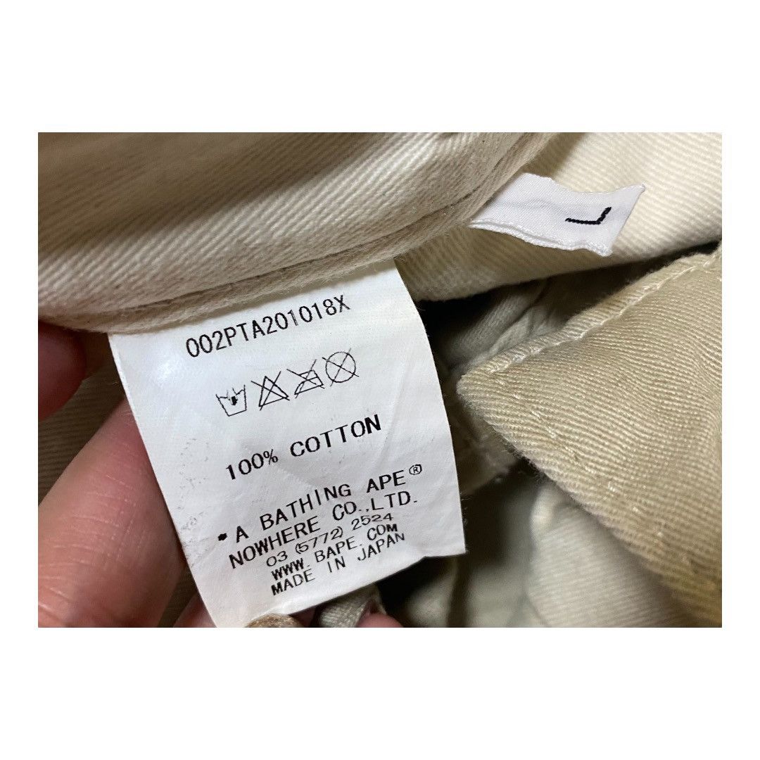 Bape BAPE Milo short pants beige Size US 34 / EU 50 - 5 Thumbnail