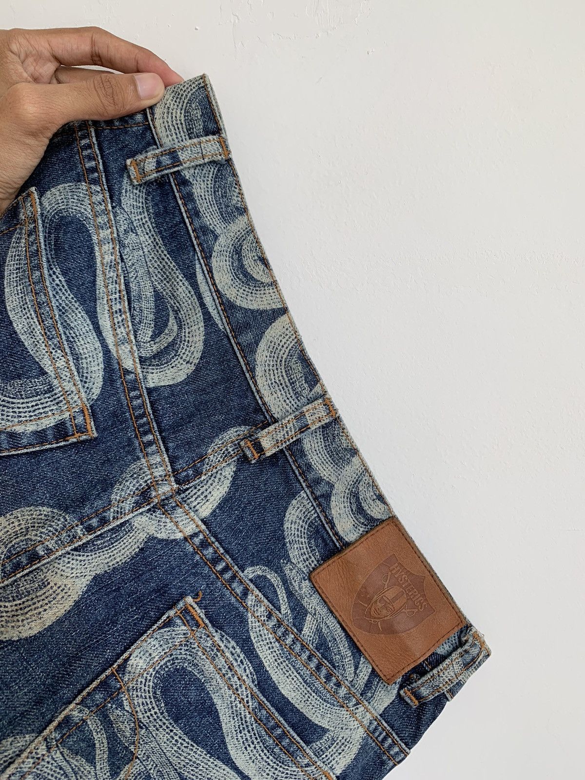 Hysteric Glamour 2000s Hysteric Glamour Snake Denim Skirt y2k Size 29" - 15 Thumbnail